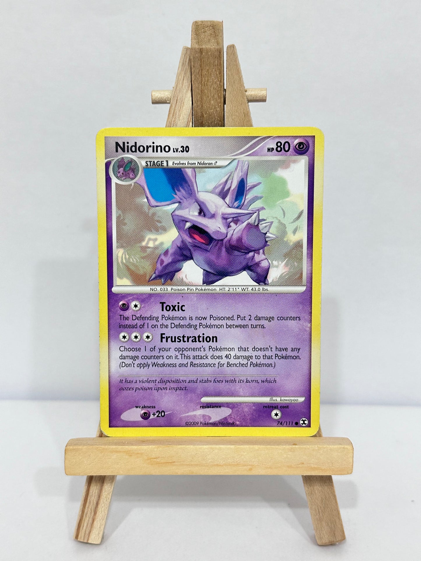 Nidorino Lv 30 (Rising Rivals)