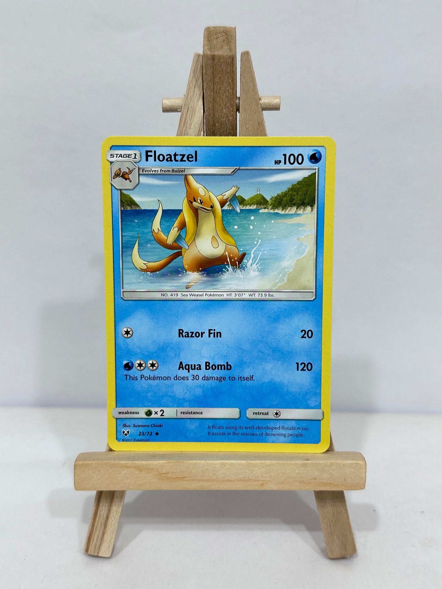 Floatzel (Shining Legends)