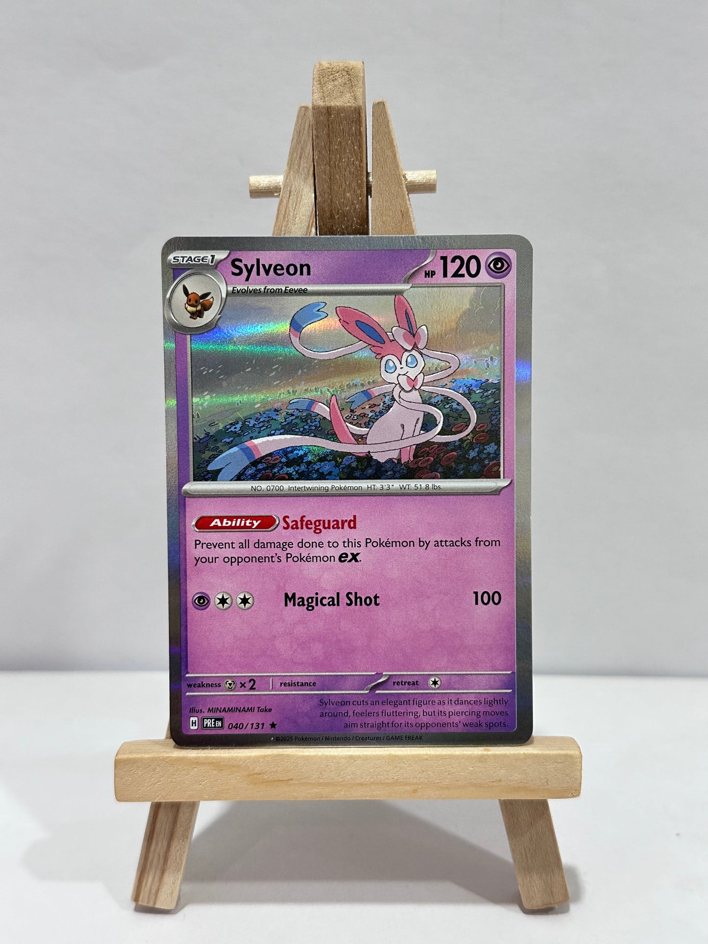 Sylveon (SV Prismatic Evolution) Holo