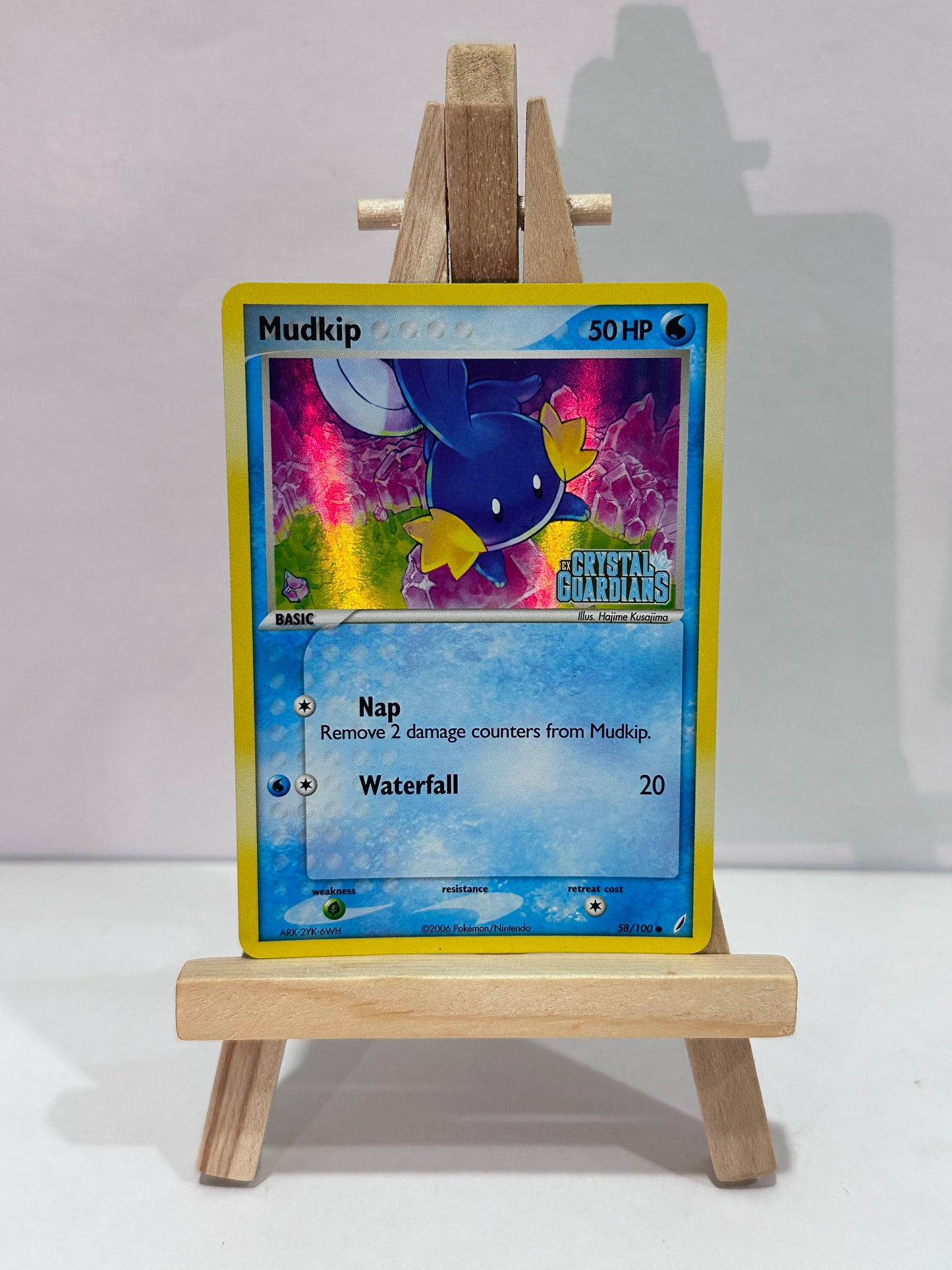 Mudkip (Ex Crystal Guardians) Stamped
