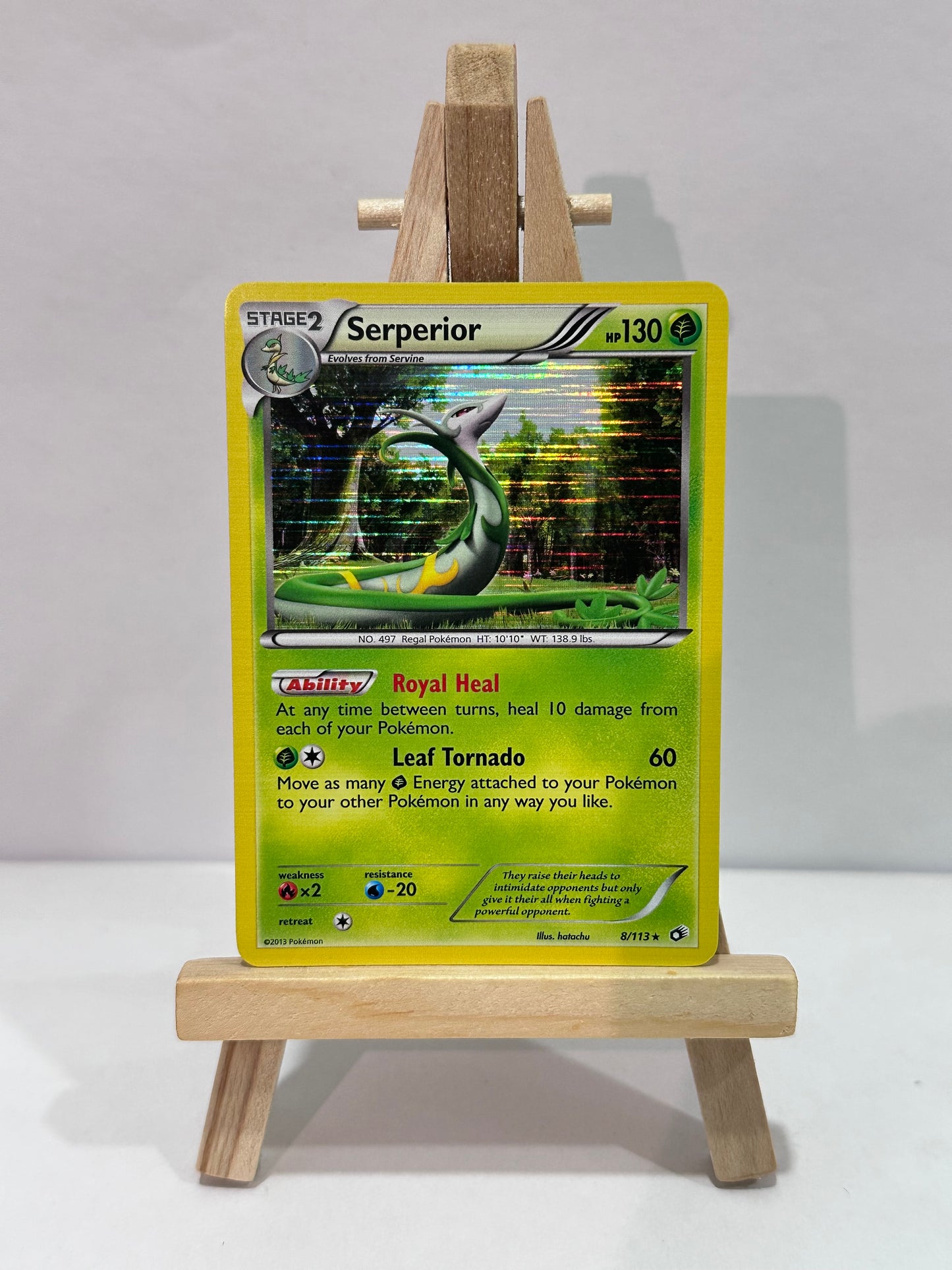 Serperior (BW Legendary Treasures) Holo