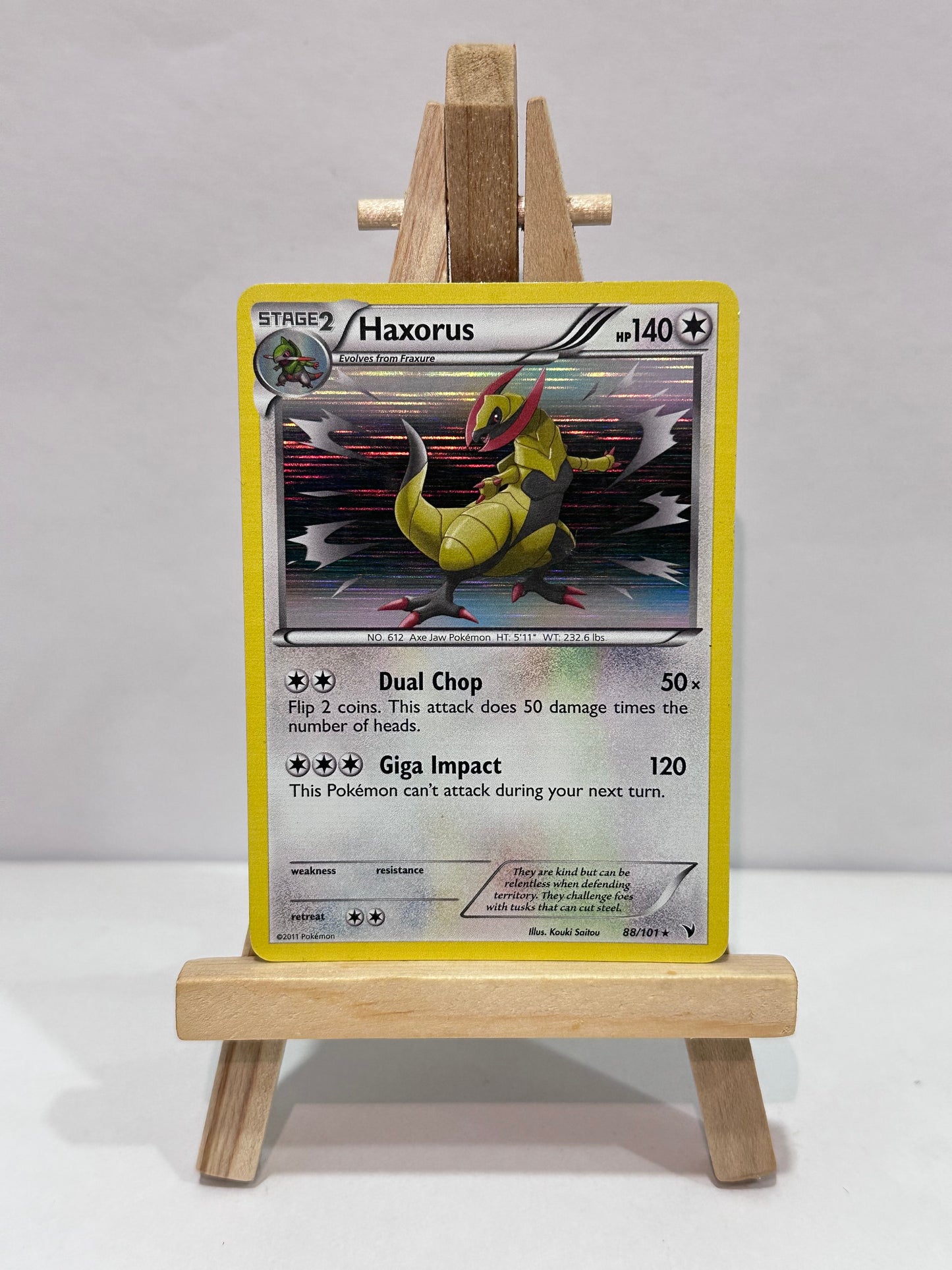 Haxorus (BW Noble Victories) Holo