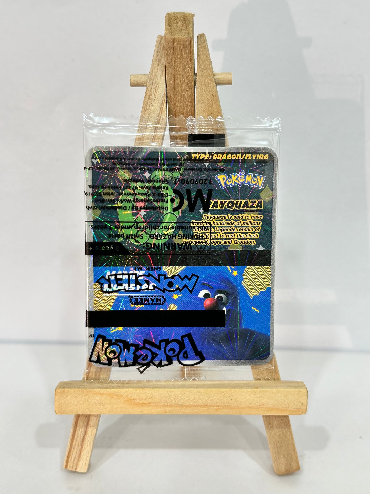 Mamee Monster X Pokemon (Rayquaza)