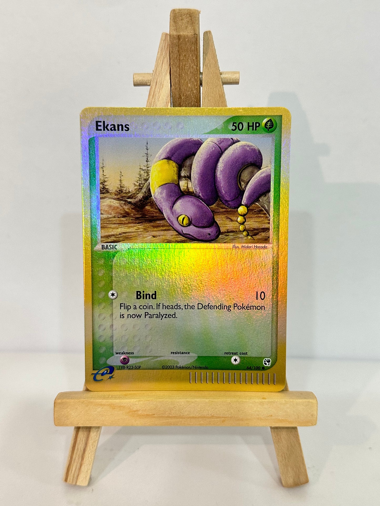 Ekans (Ex Sandstorm) Reverse Holo