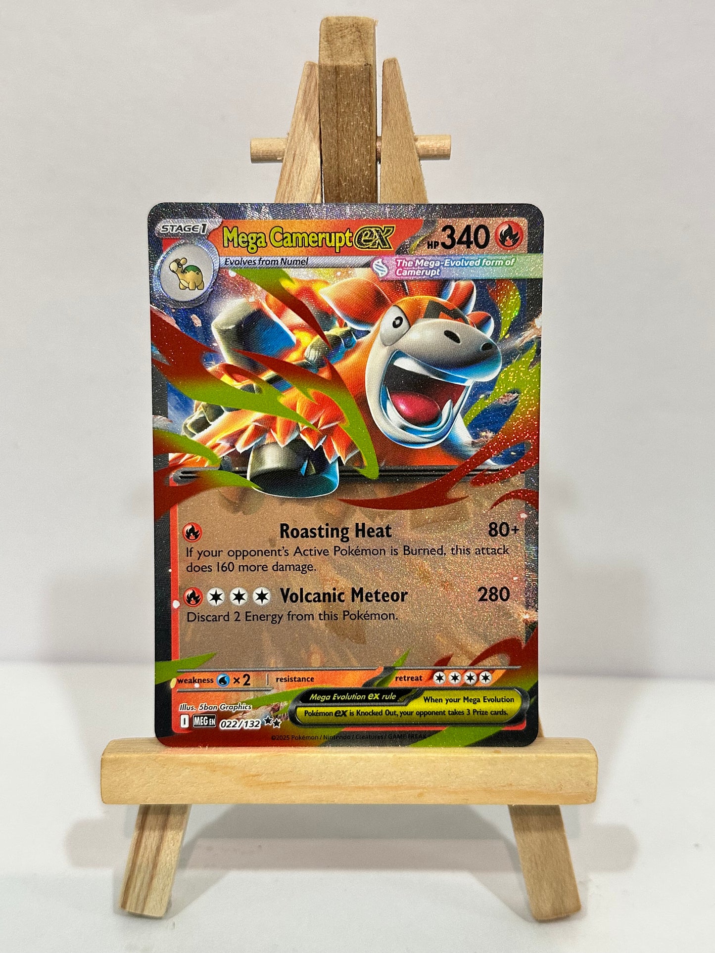 Mega Camerupt ex (Mega Evolution)