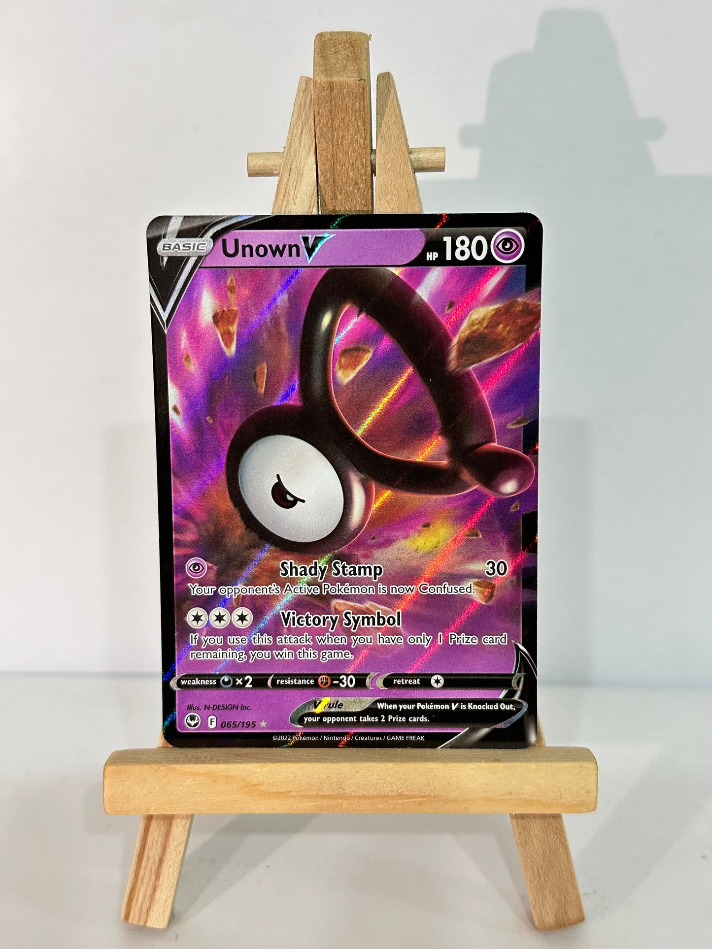 Unown V (SWSH Silver Tempest)