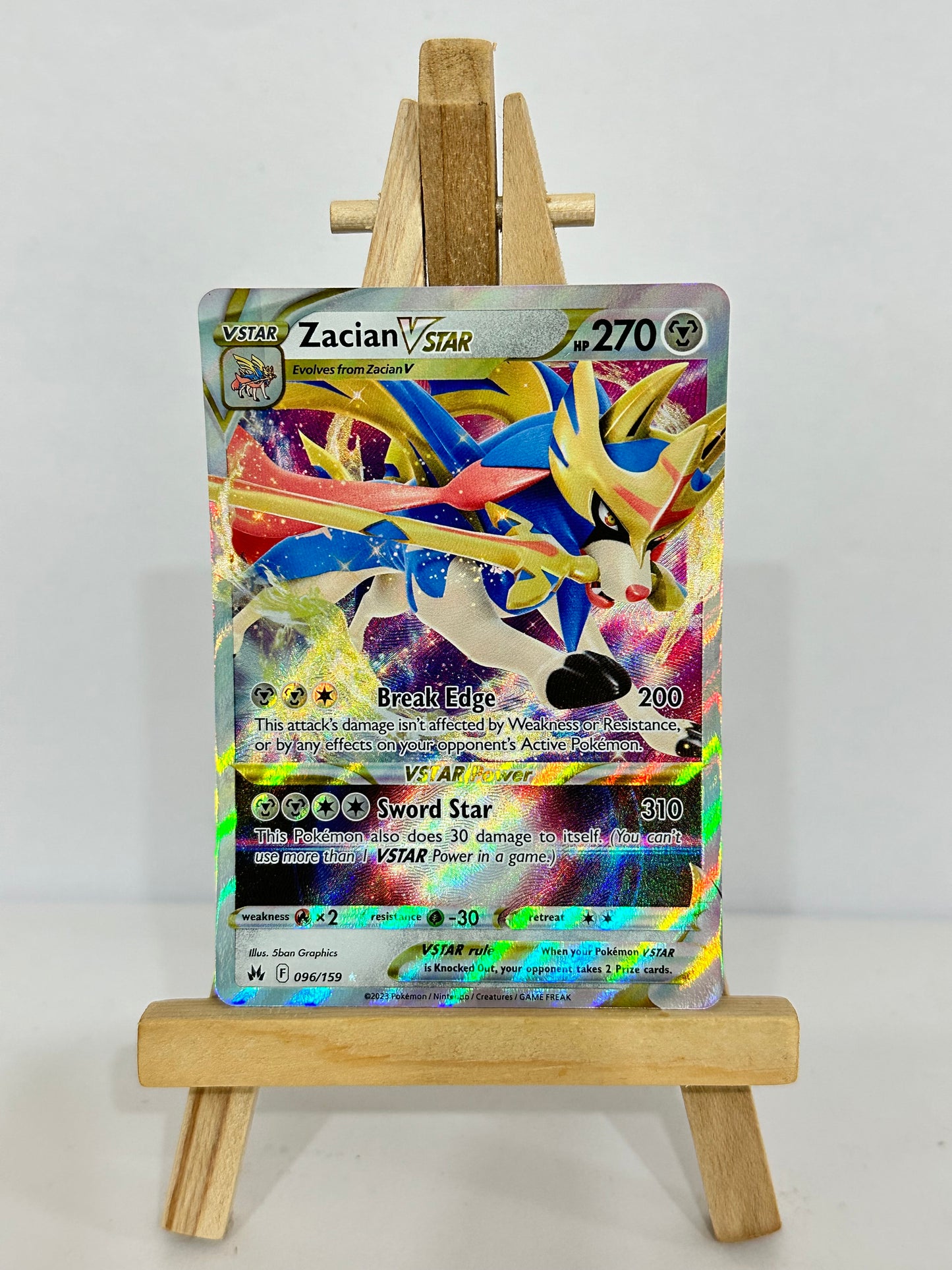 Zacian VStar (SWSH Crown Zenith)