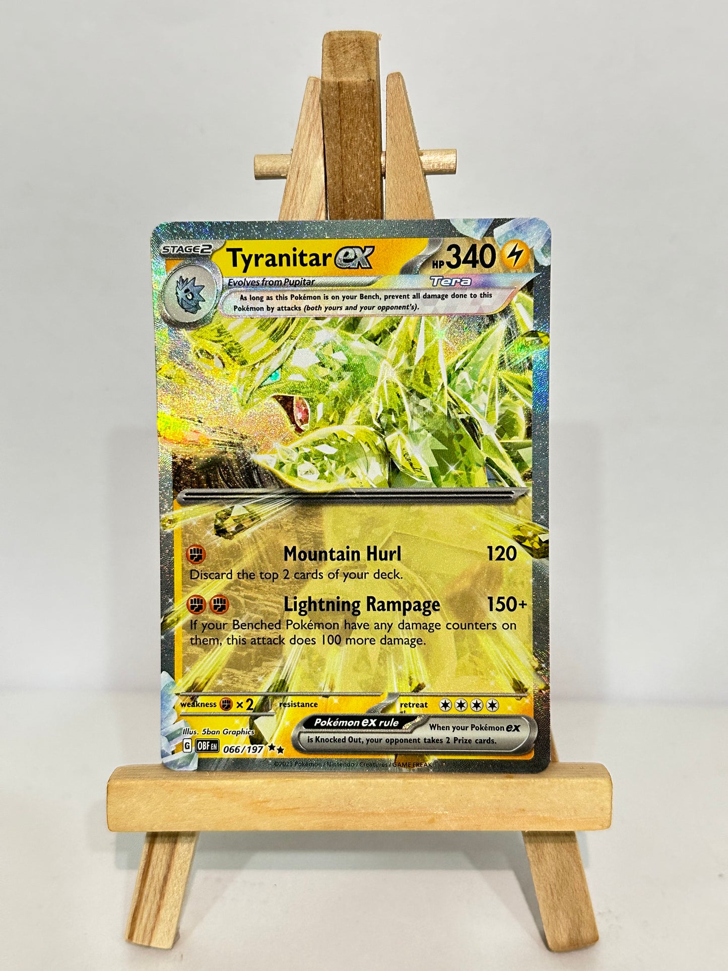 Tyranitar ex (SV Obsidian Flames)