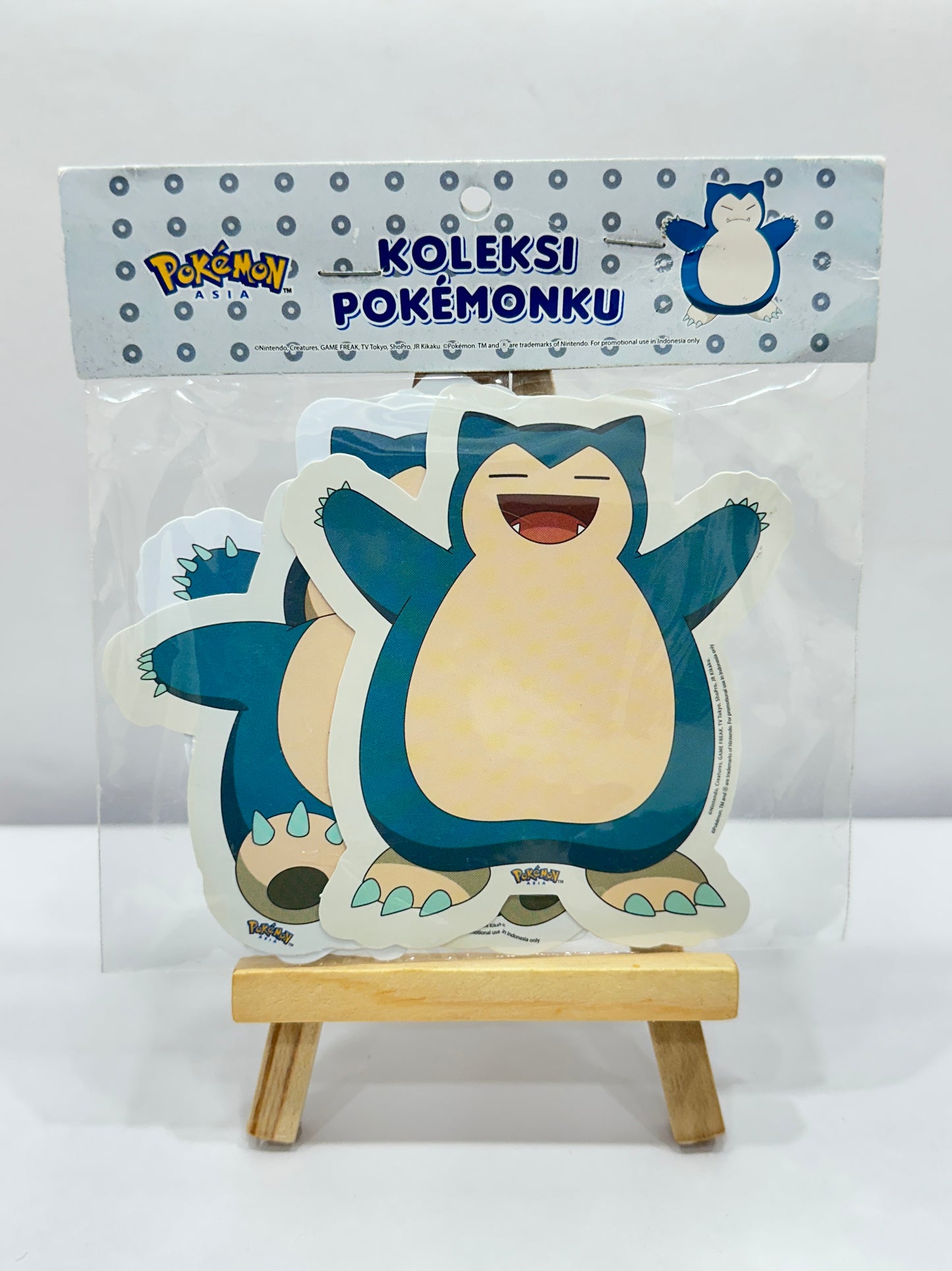 Snorlax Stickers Pack (Pokémon Asia)