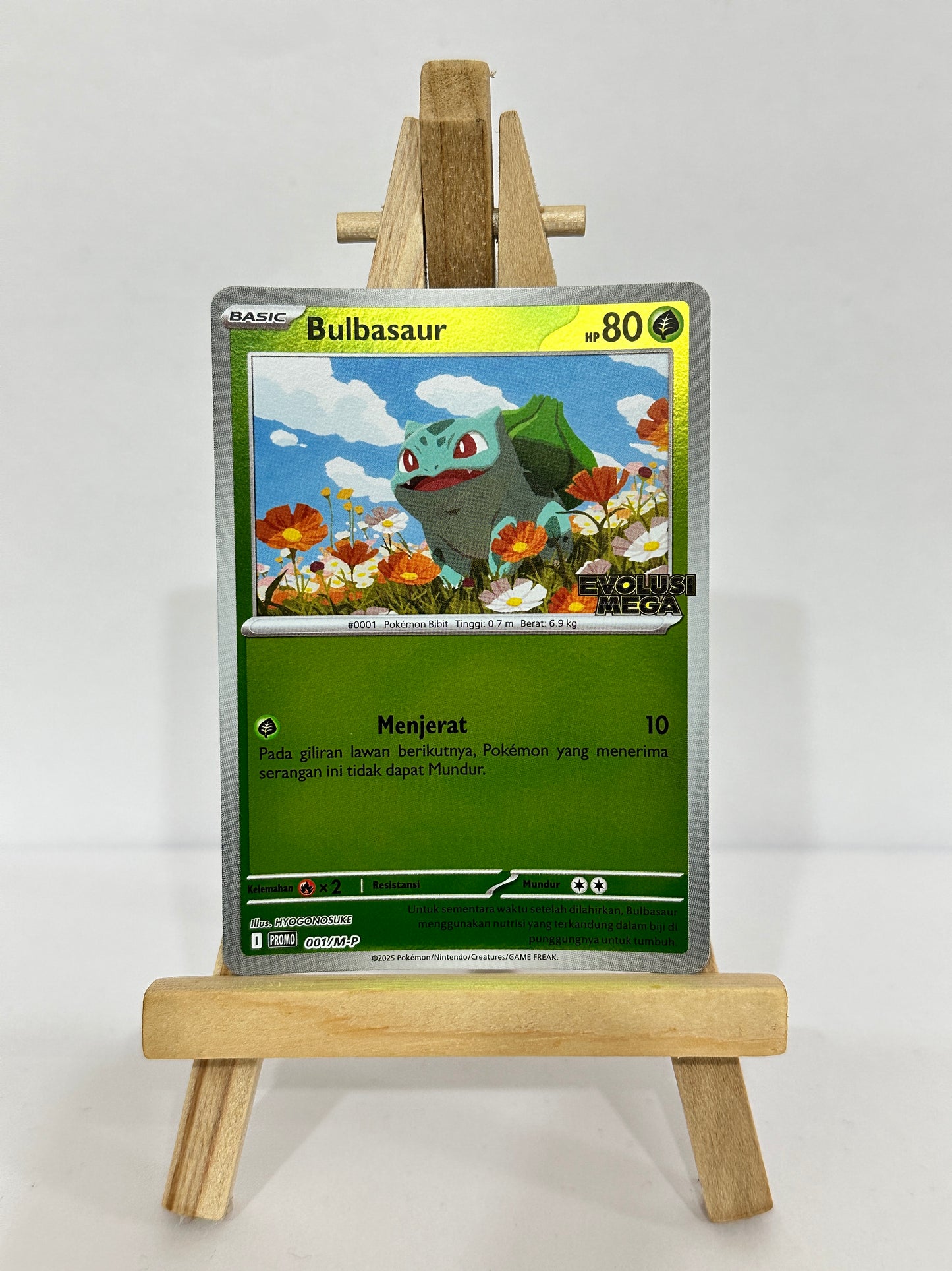 Bulbasaur (Reverse Holo Promo) Indonesia
