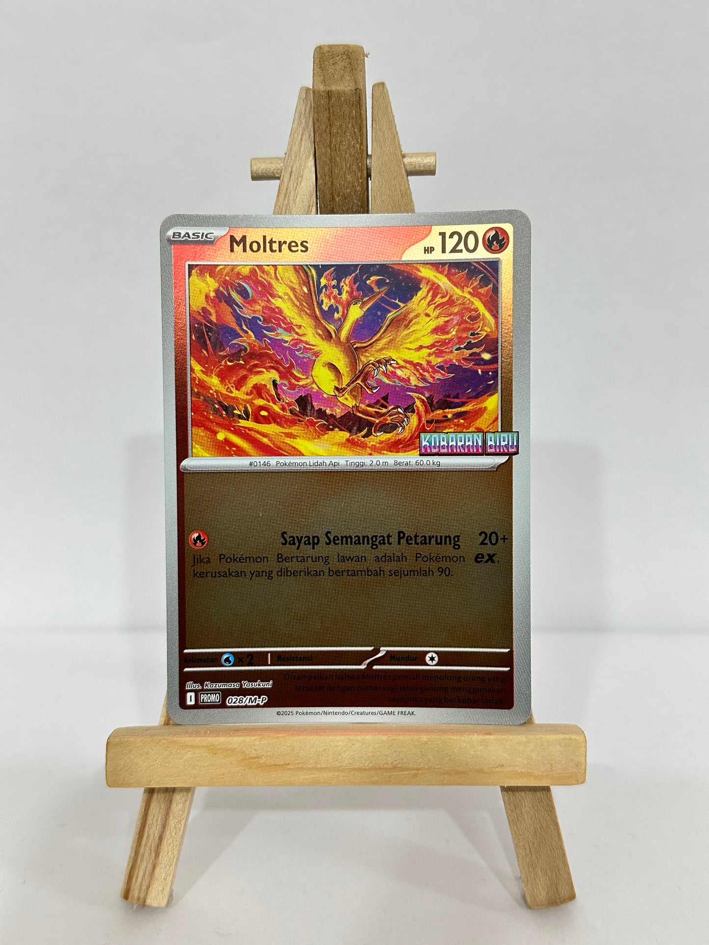 Moltres (Reverse Holo Promo) Indonesia