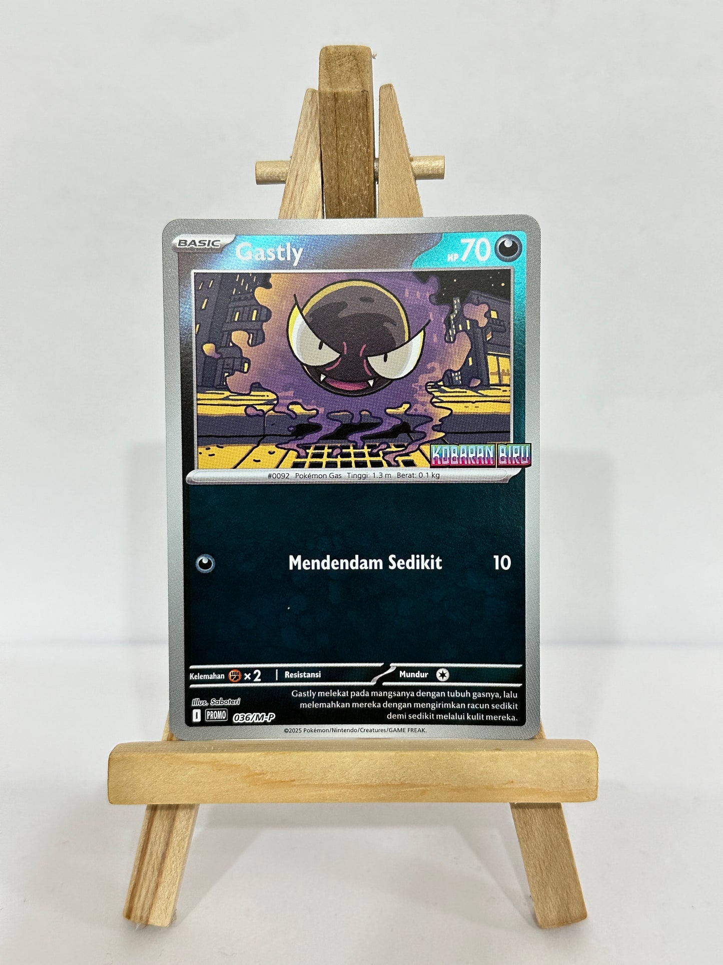 Gastly (Reverse Holo Promo) Indonesia