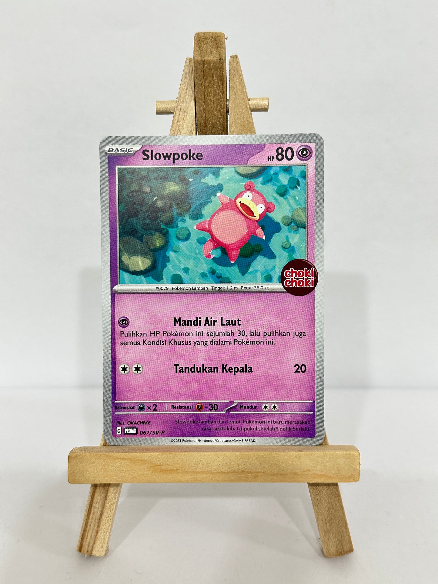 Slowpoke (Choki Choki Promo) Indonesia