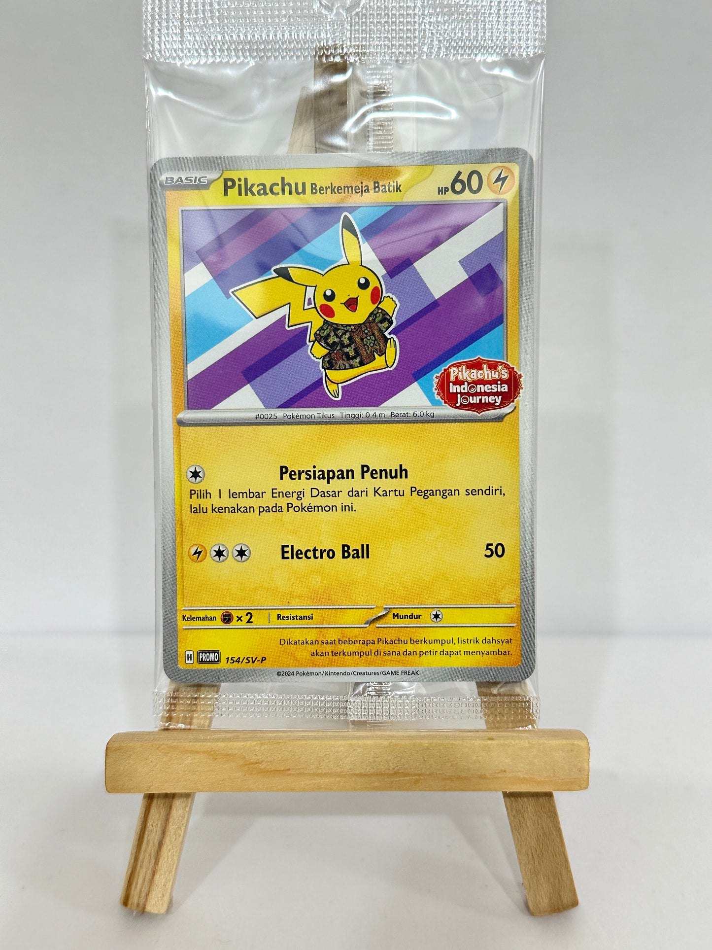 Pikachu Batik (Promo 154/SV-P)