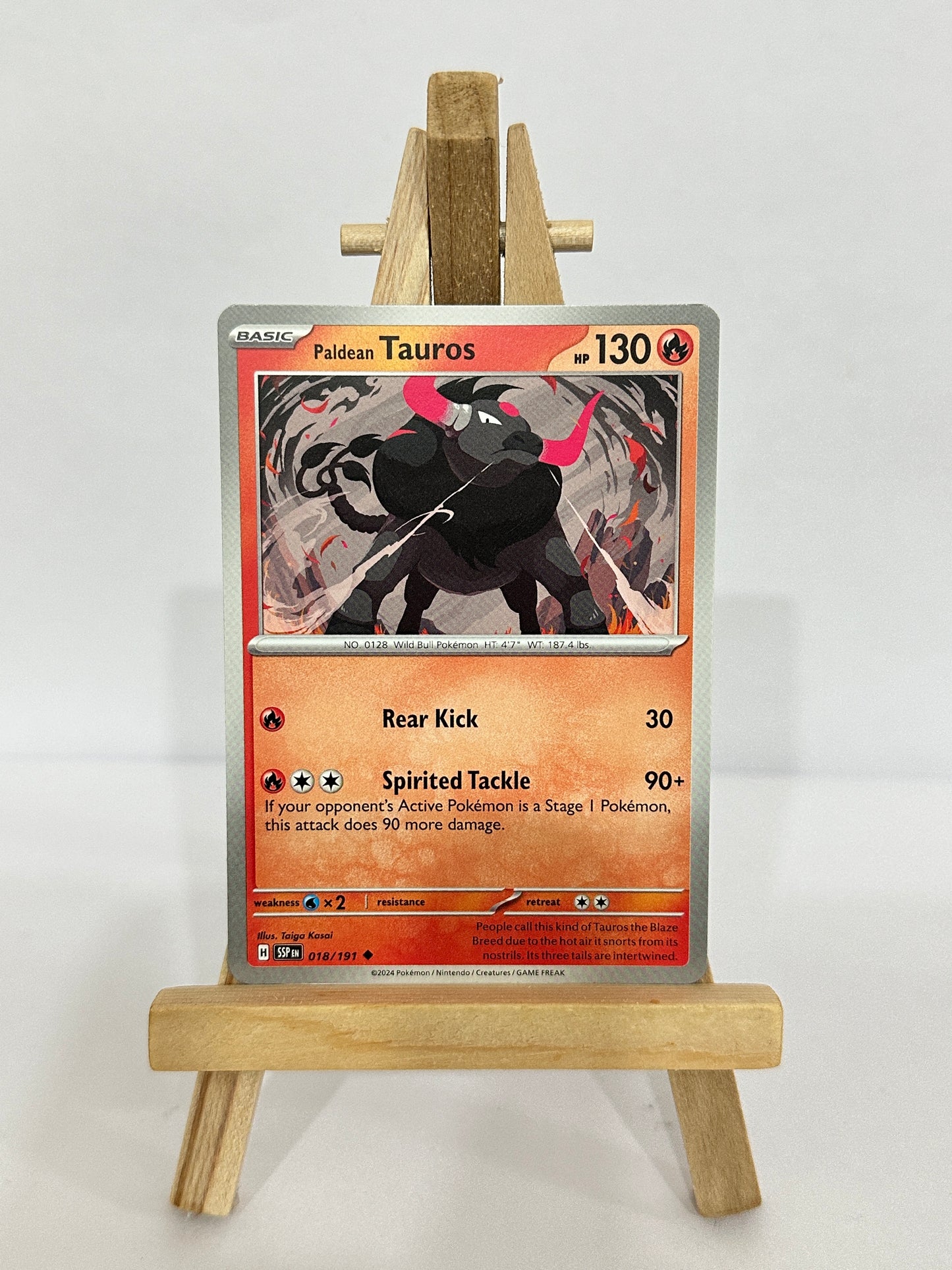 Paldean Tauros 018