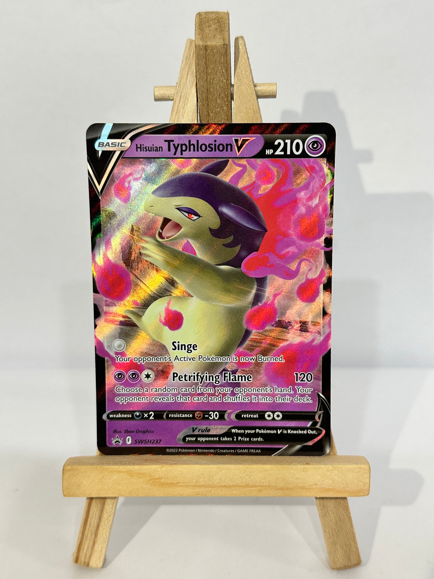 Hisuian Typhlosion V (SWSH237) Promo