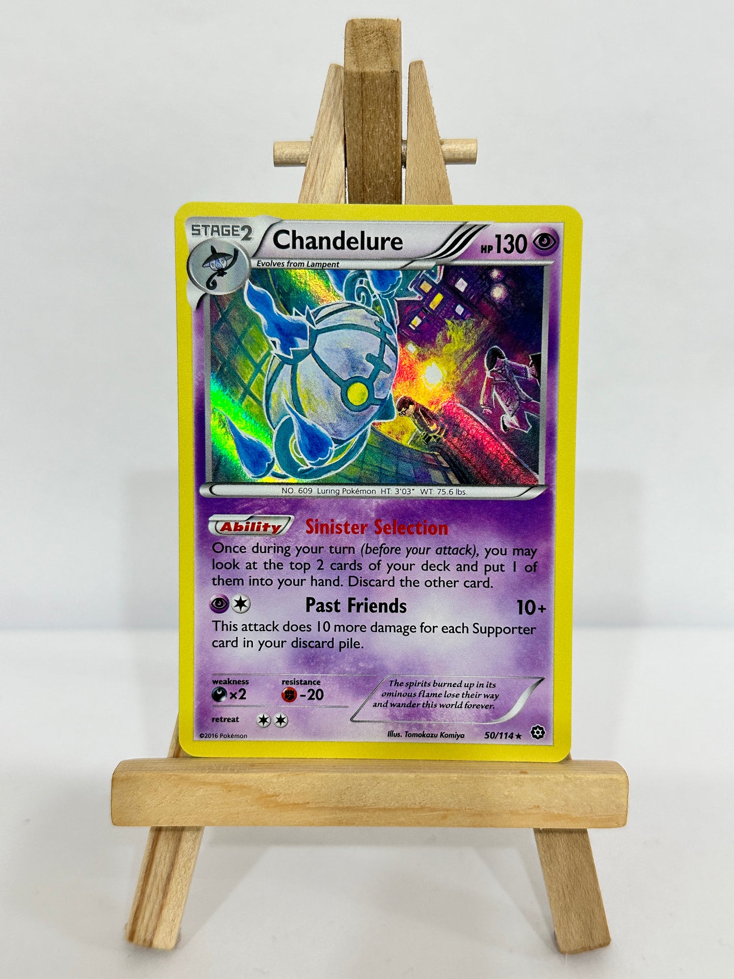 Chandelure (XY Steam Siege) Holo