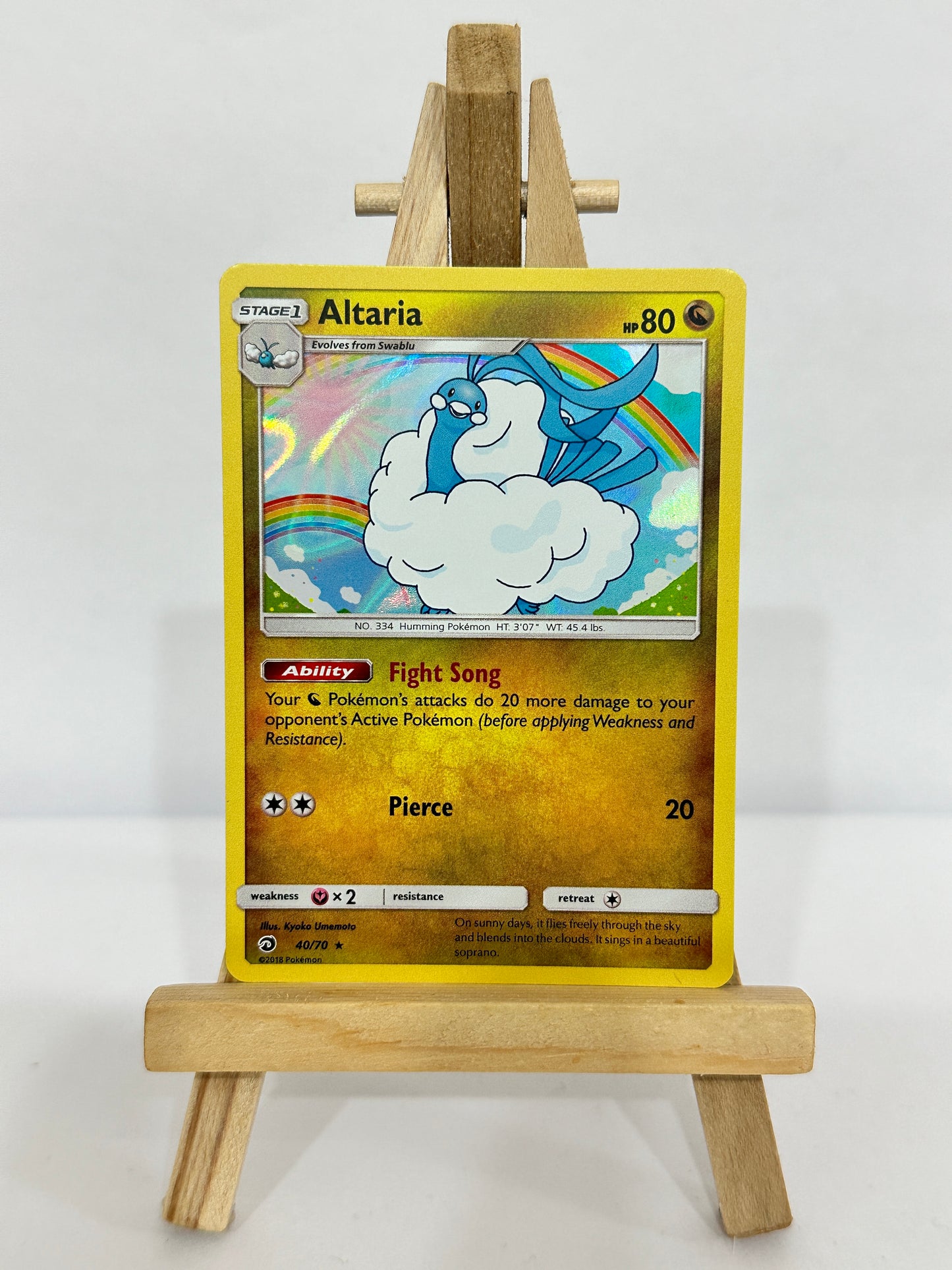 Altaria (SM Dragon Majesty) Holo