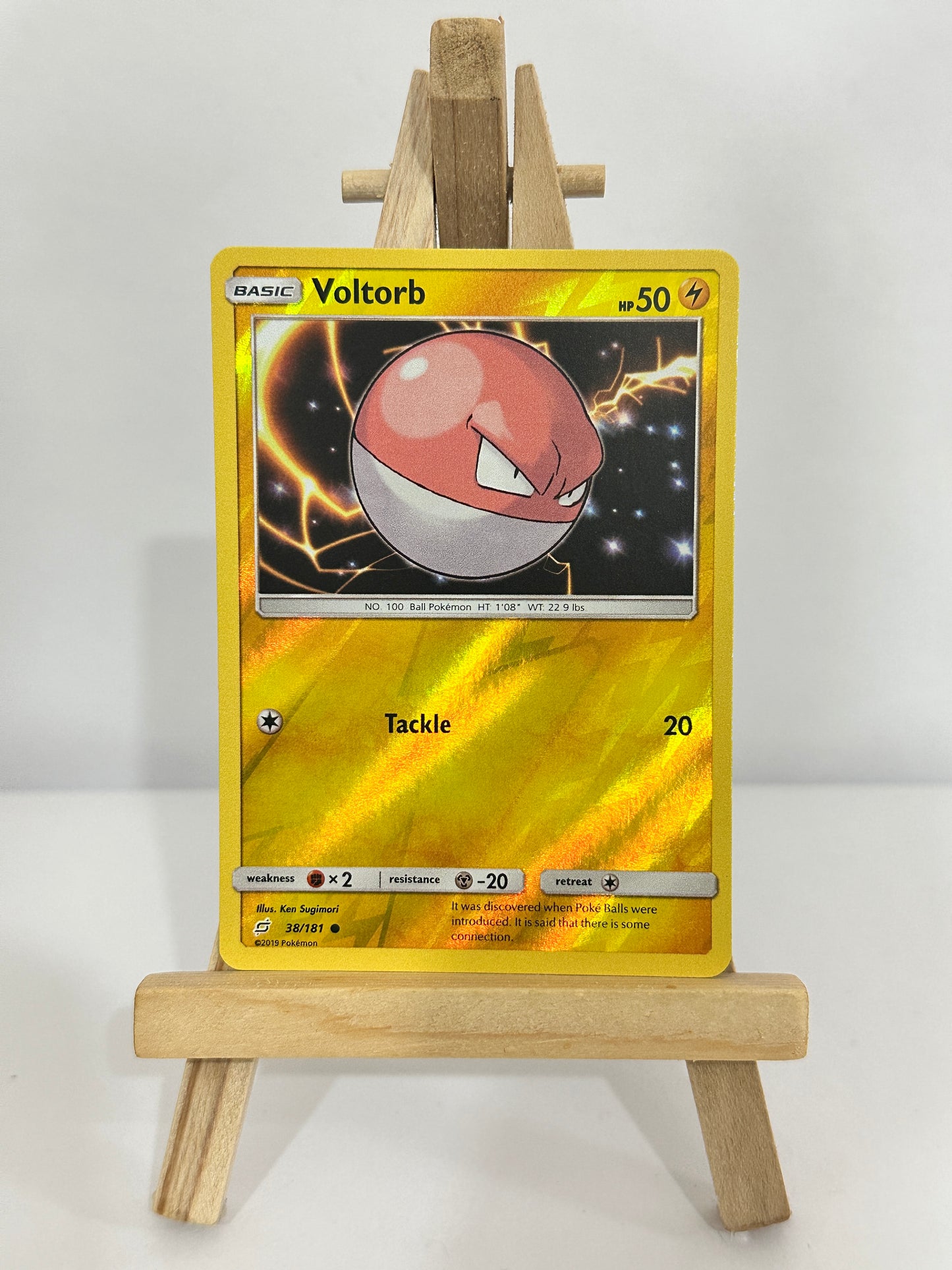 Voltorb (SM Team Up) Reverse Holo