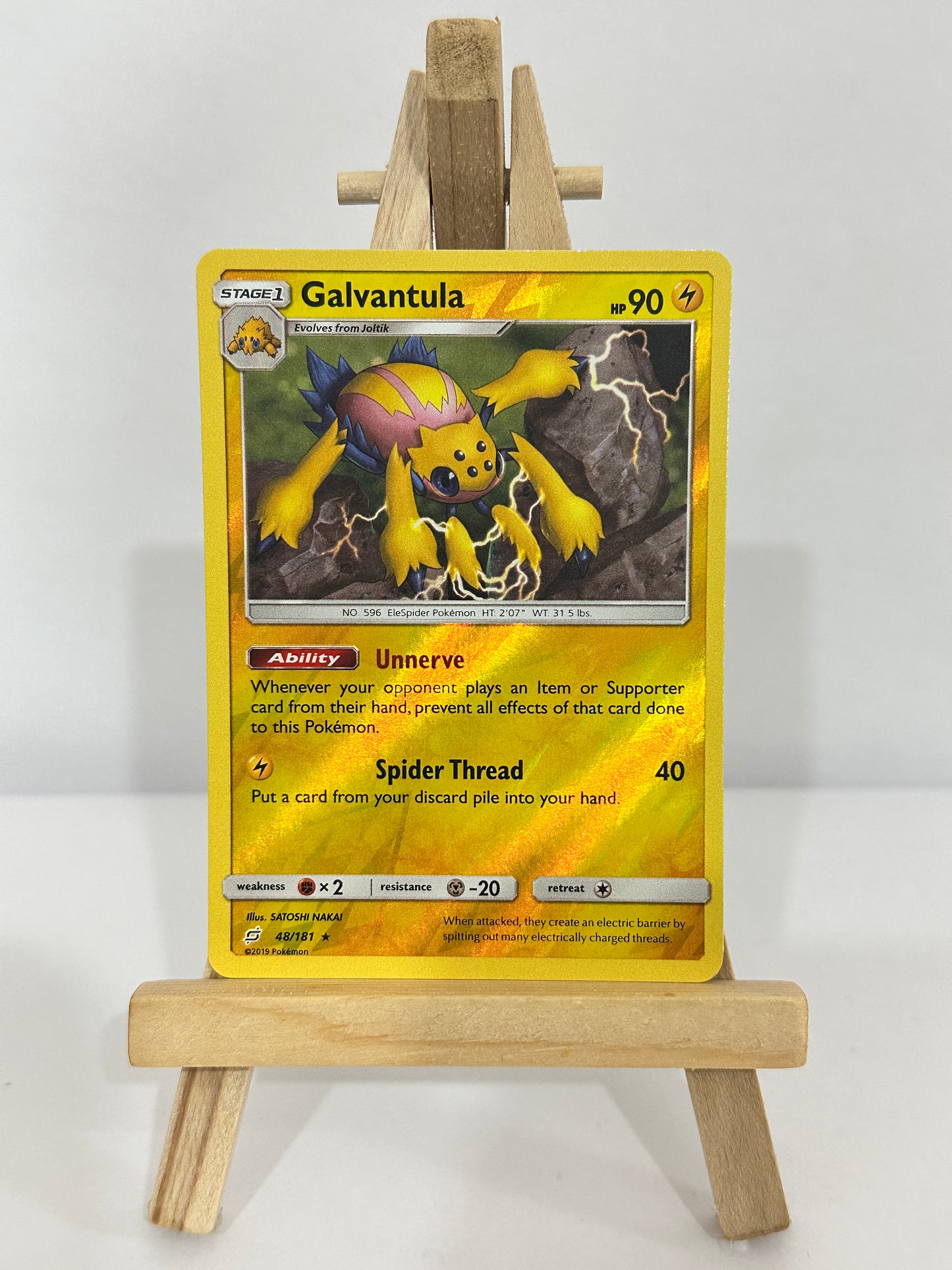 Galvantula (SM Team Up) Reverse Holo