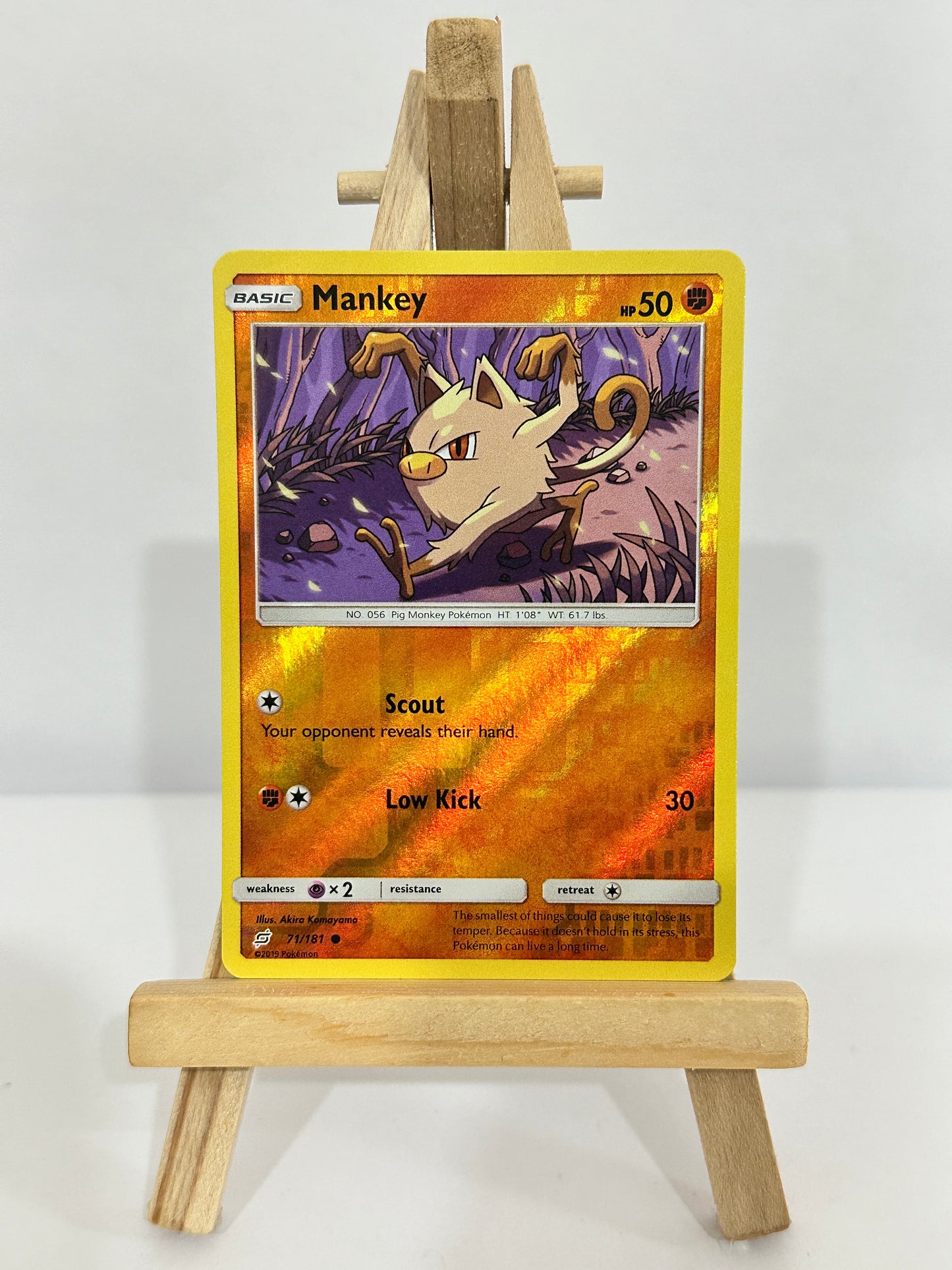 Mankey (SM Team Up) Reverse Holo