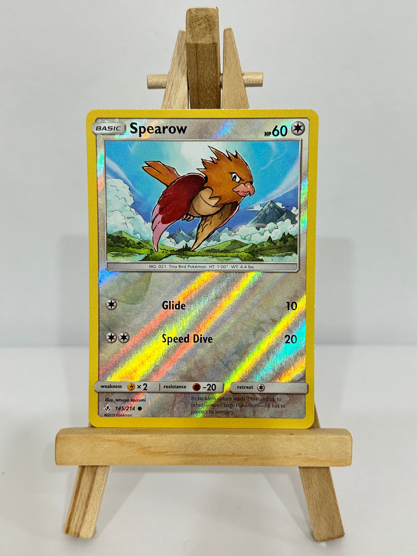Spearow (SM Unbroken Bonds) Reverse Holo