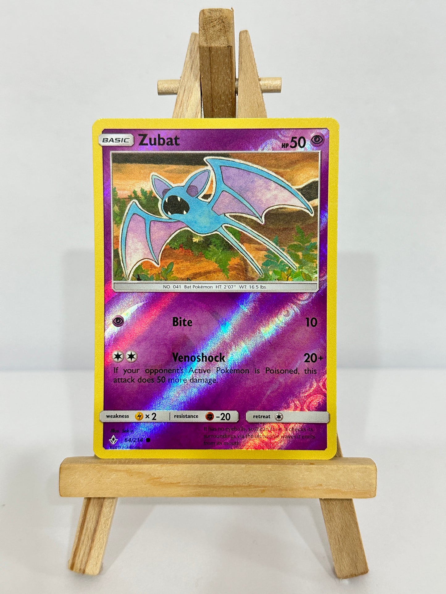 Zubat (SM Unbroken Bonds) Reverse Holo