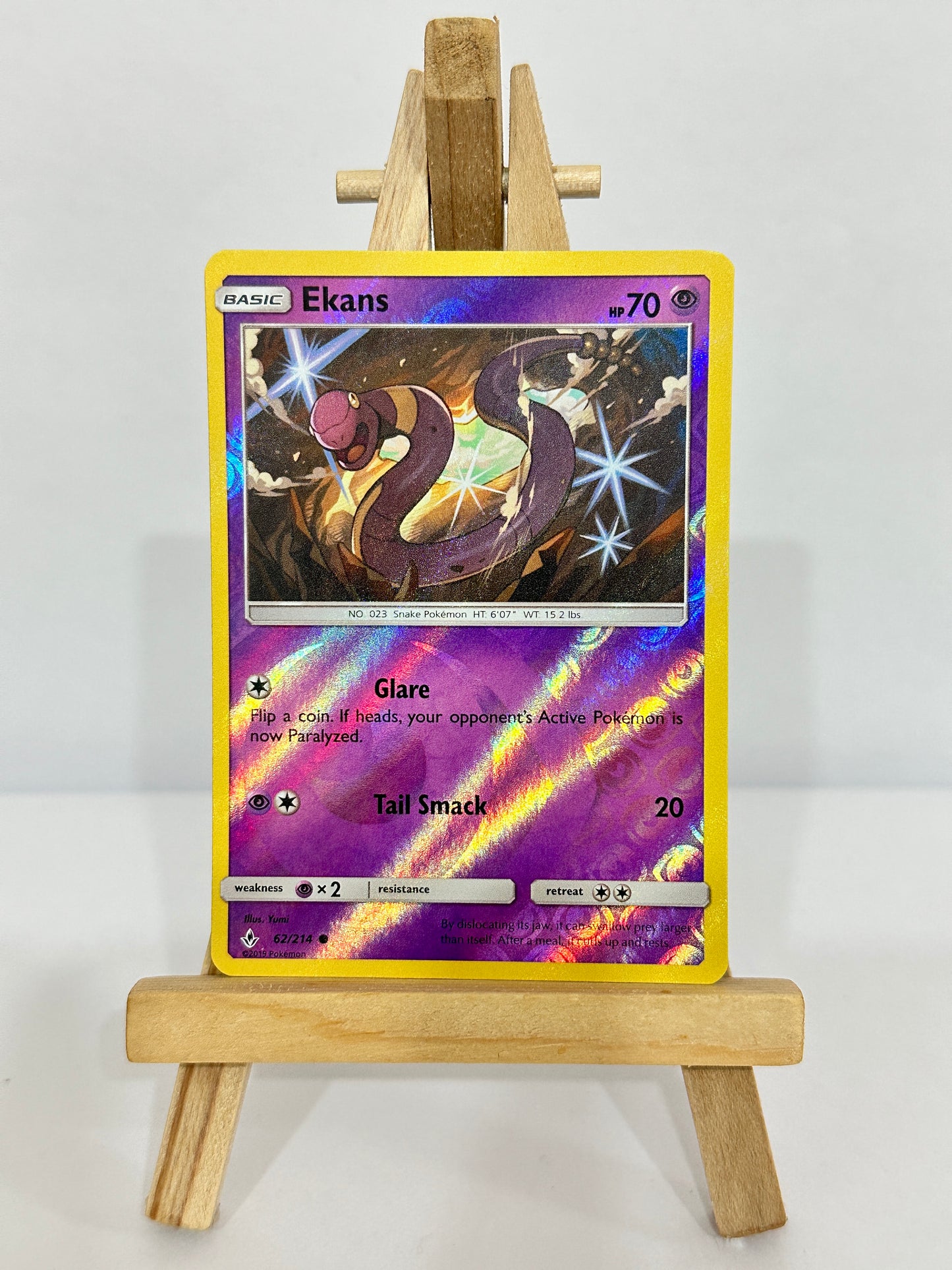 Ekans (SM Unbroken Bonds) Reverse Holo