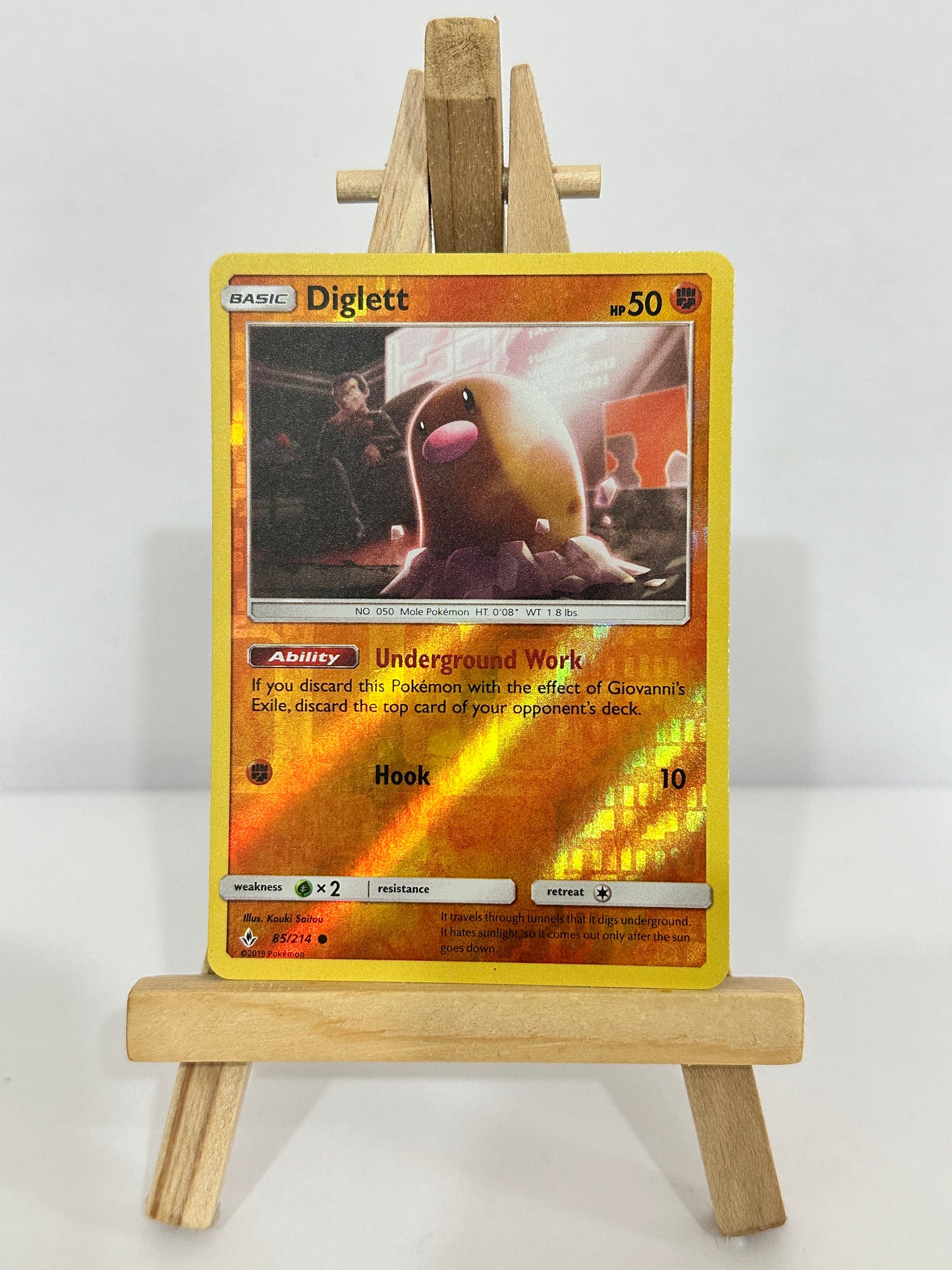 Diglett (SM Unbroken Bonds) Reverse Holo