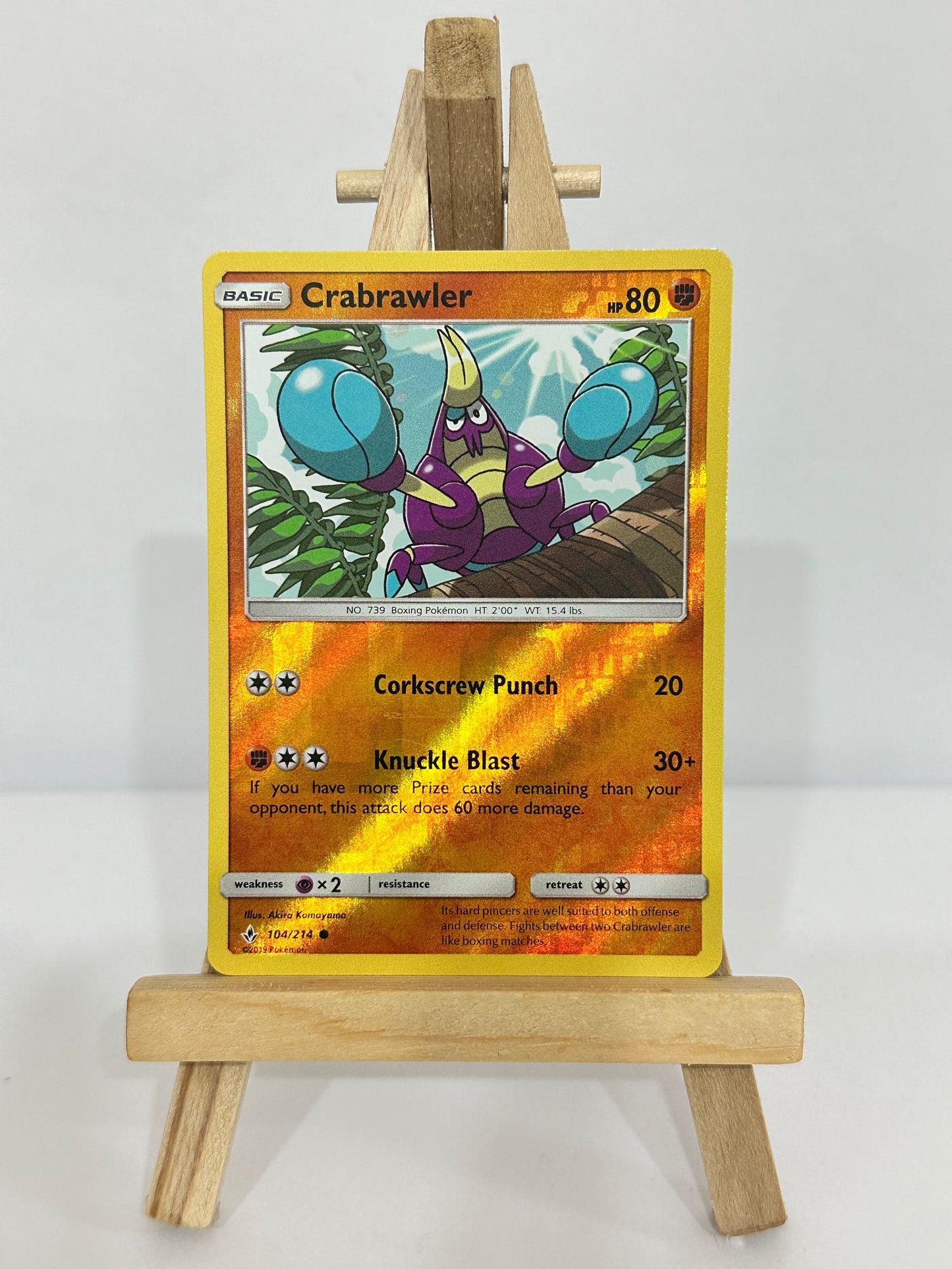 Crabrawler (SM Unbroken Bonds) Reverse Holo