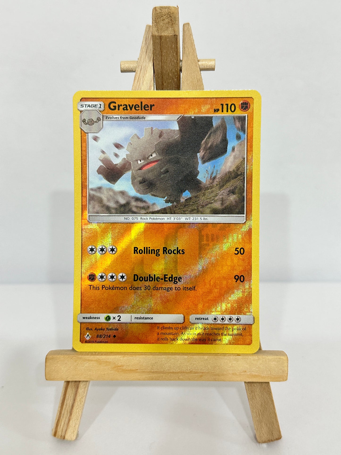 Graveler (SM Unbroken Bonds) Reverse Holo