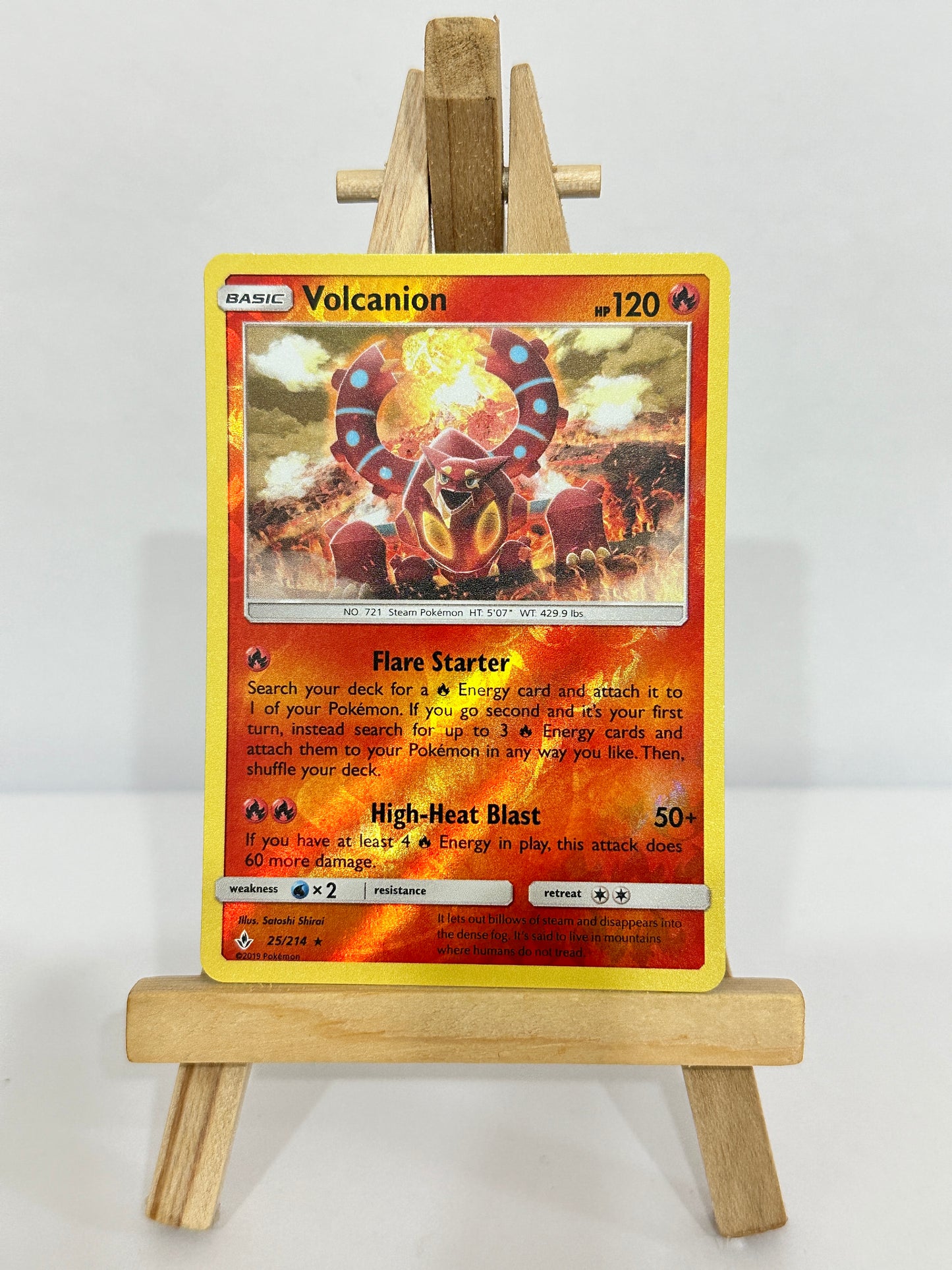 Volcanion (SM Unbroken Bonds) Reverse Holo
