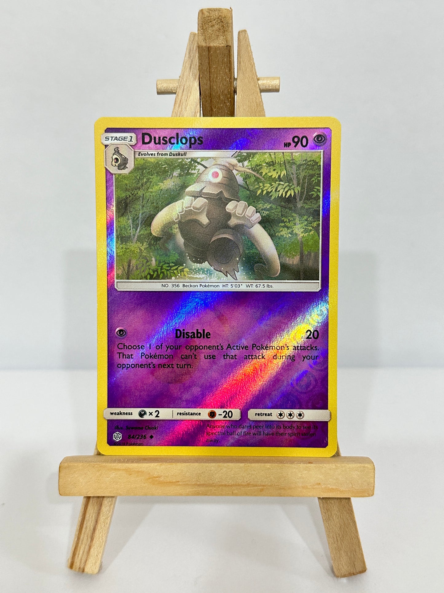 Dusclops (SM Cosmic Eclipse) Reverse Holo