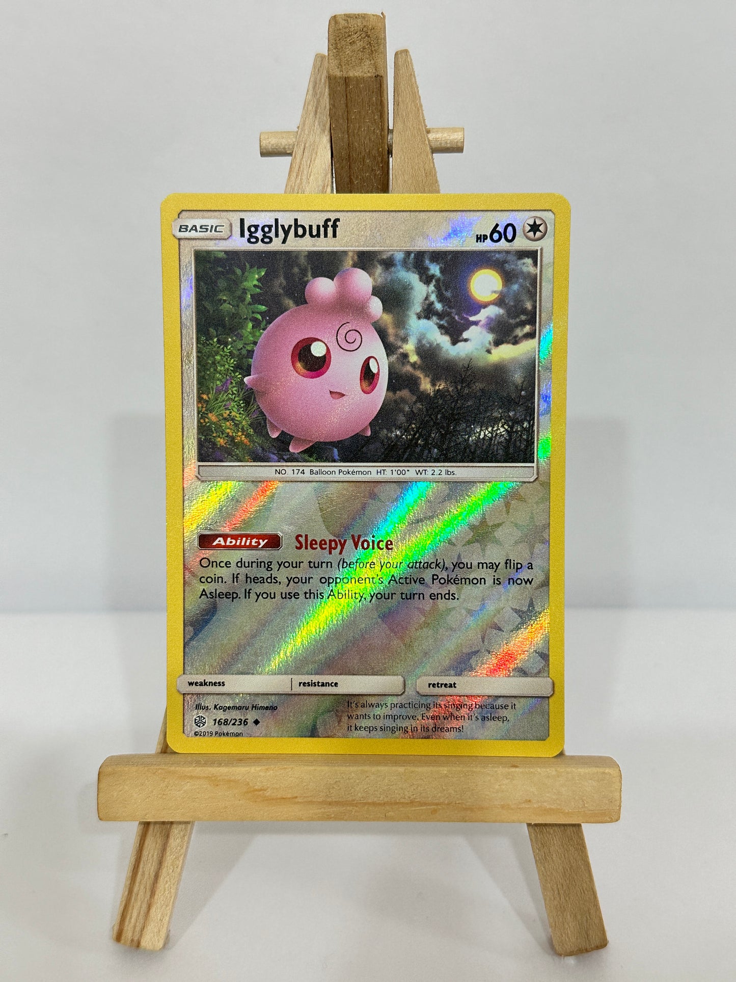 Igglybuff (SM Cosmic Eclipse) Reverse Holo