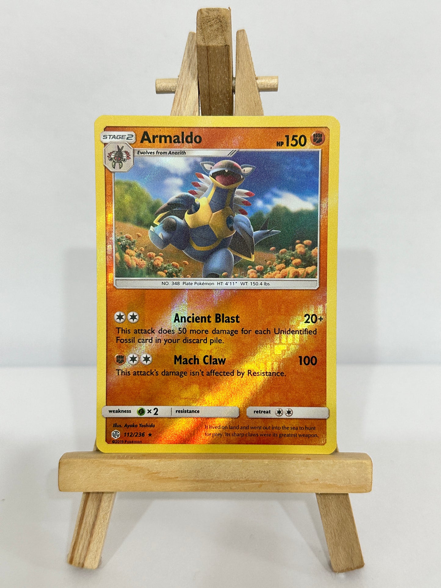 Armaldo (SM Cosmic Eclipse) Reverse Holo
