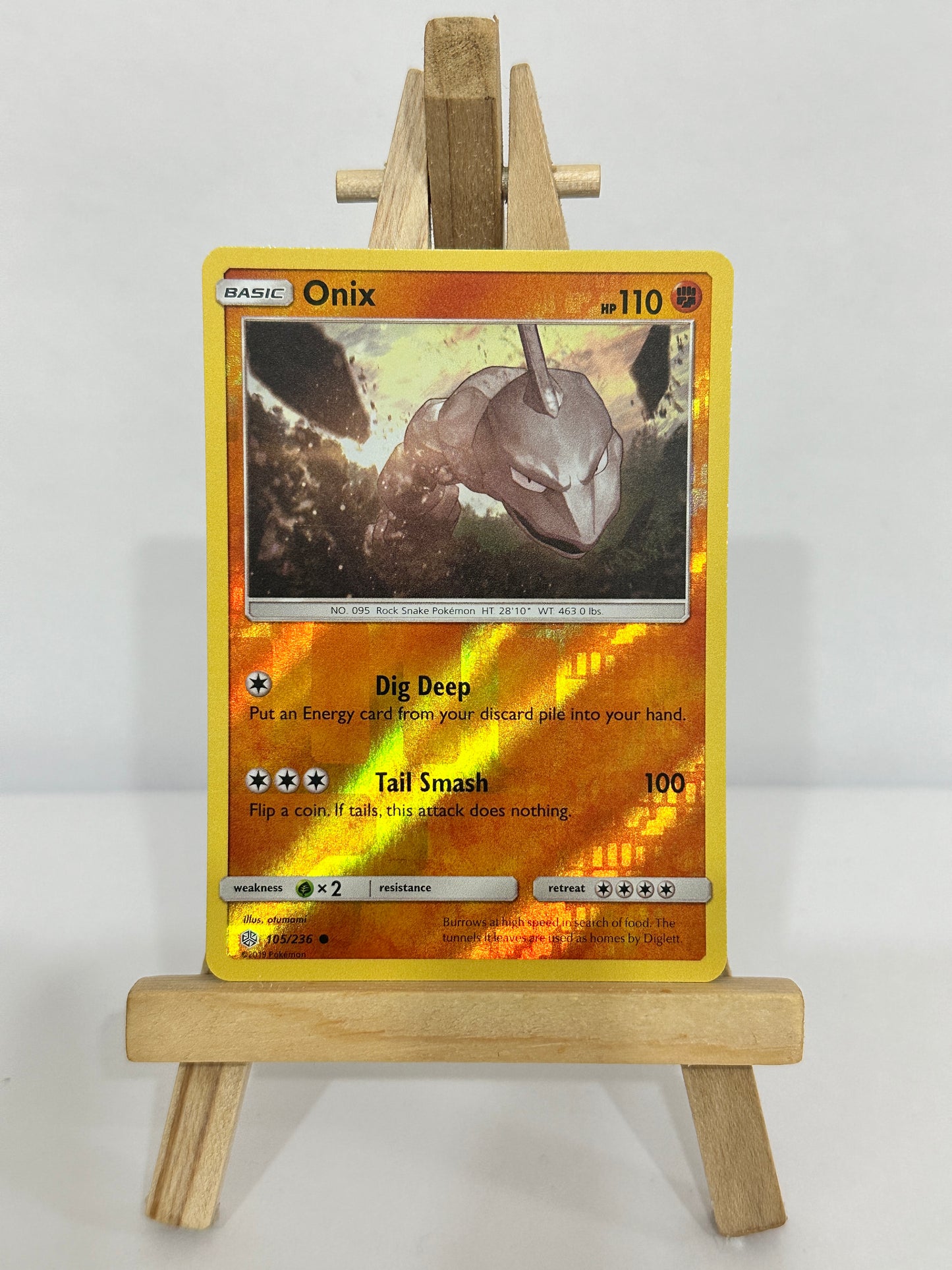 Onix (SM Cosmic Eclipse) Reverse Holo