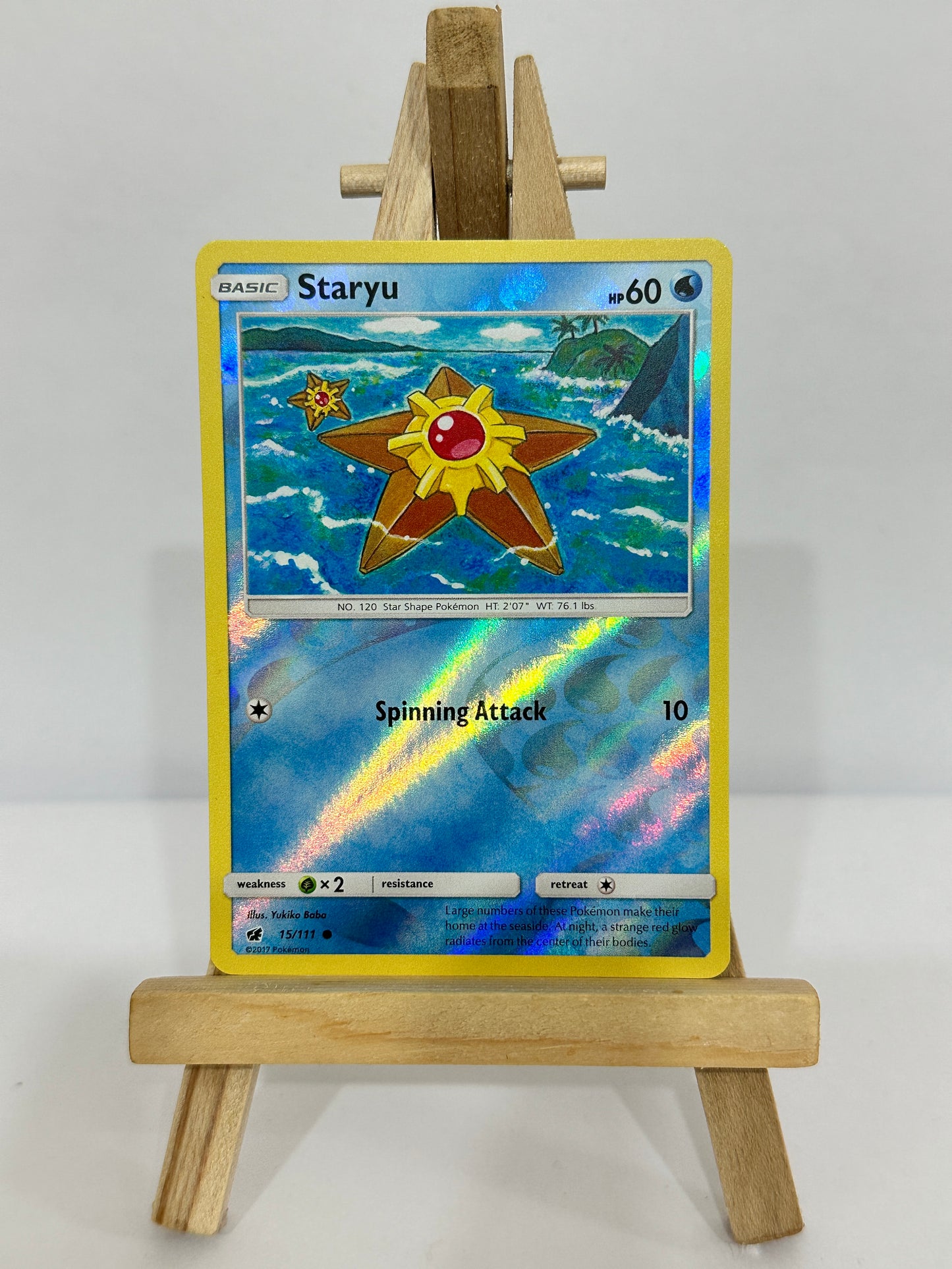 Staryu (SM Crimson Invasion) Reverse Holos