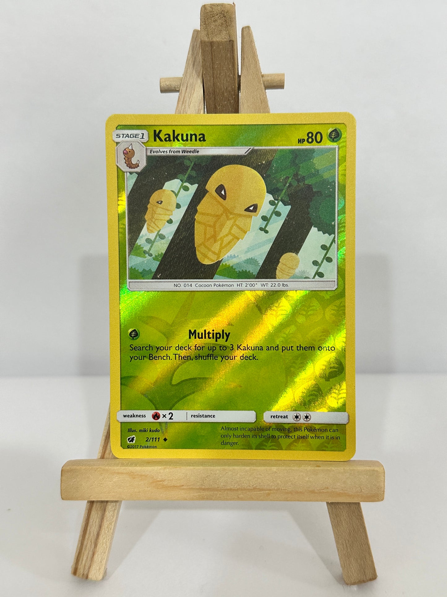 Kakuna (SM Crimson Invasion) Reverse Holos