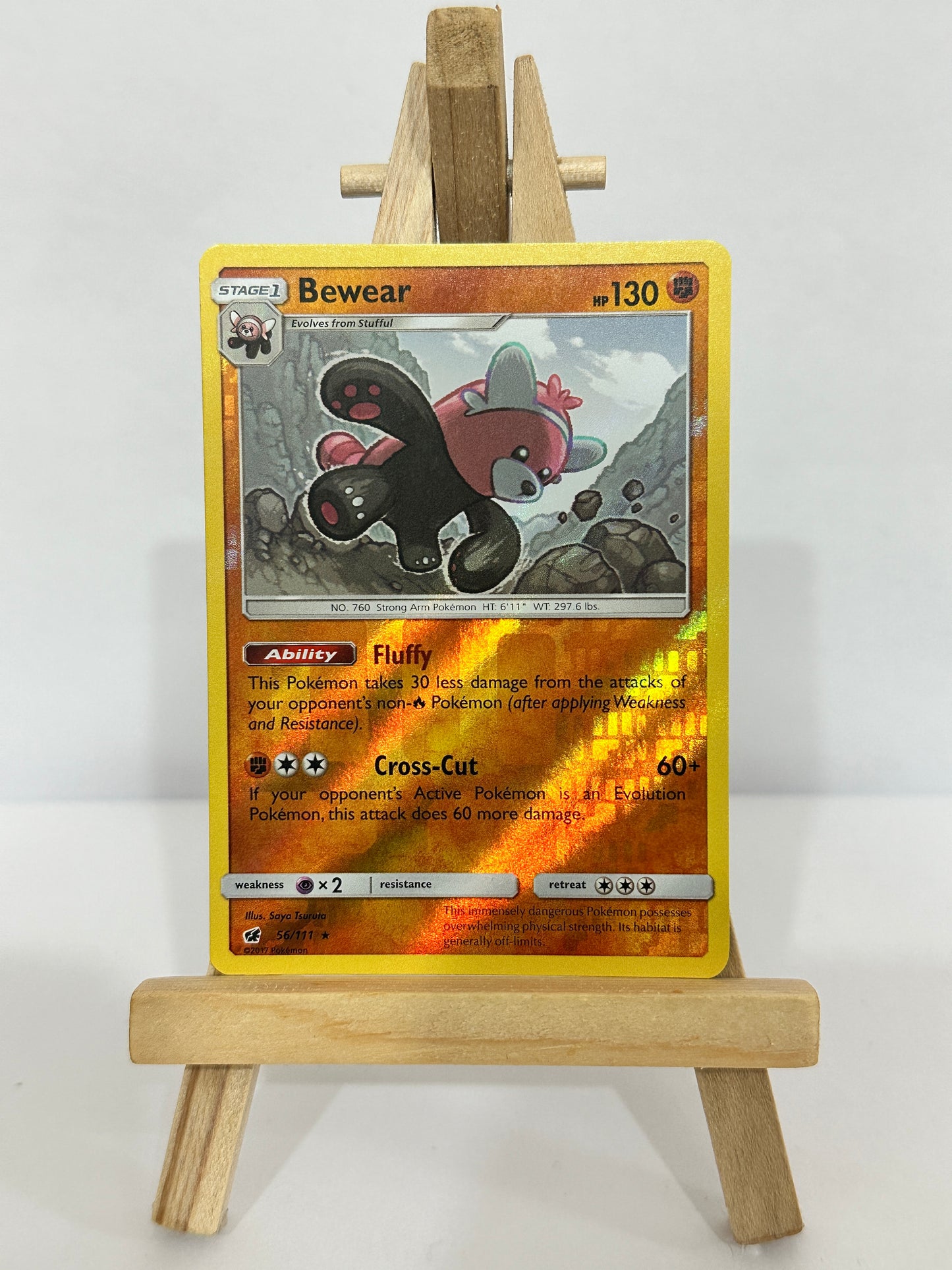 Bewear (SM Crimson Invasion) Reverse Holos