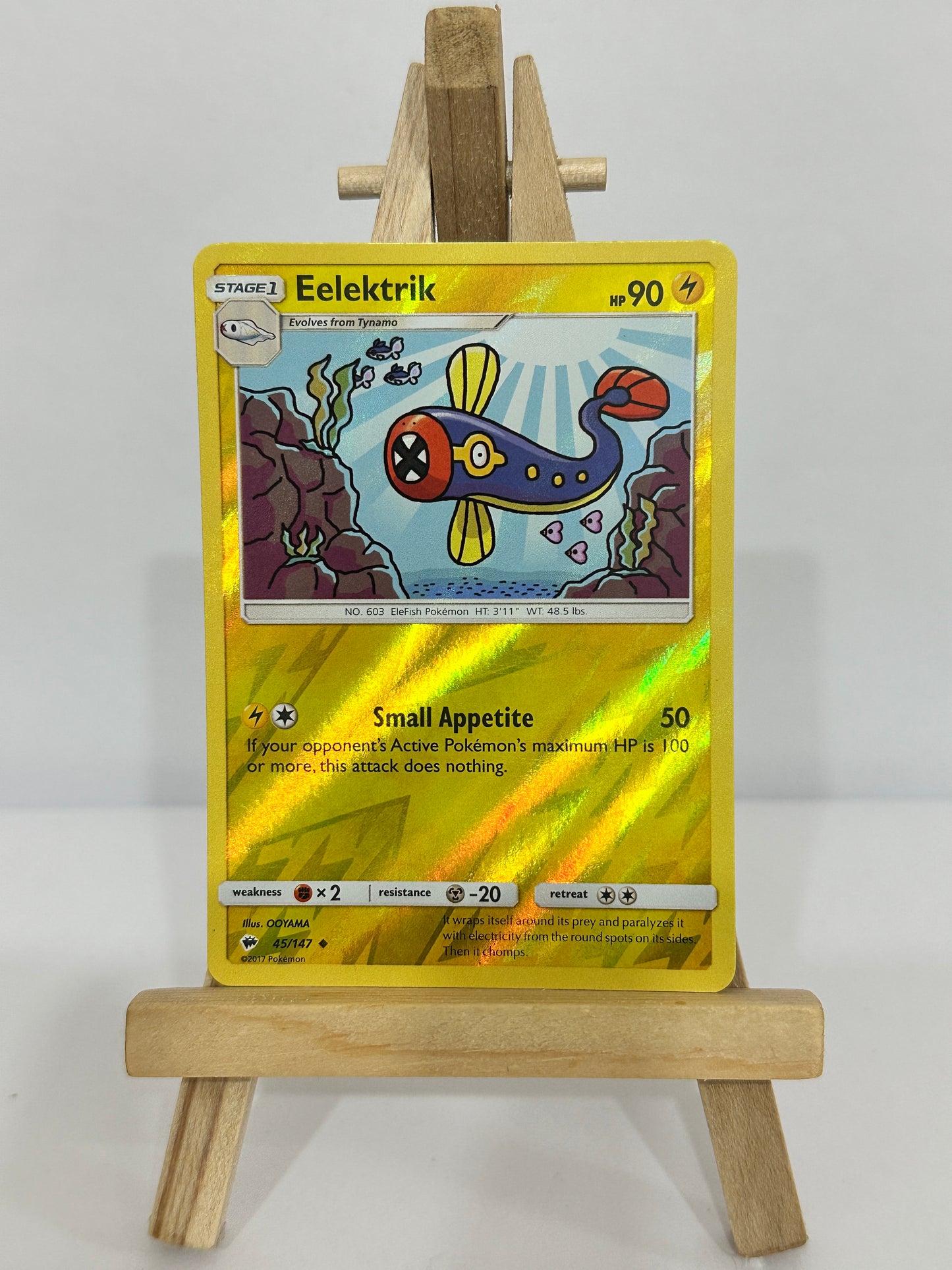 Eelektrik (SM Burning Shadows) Reverse Holos