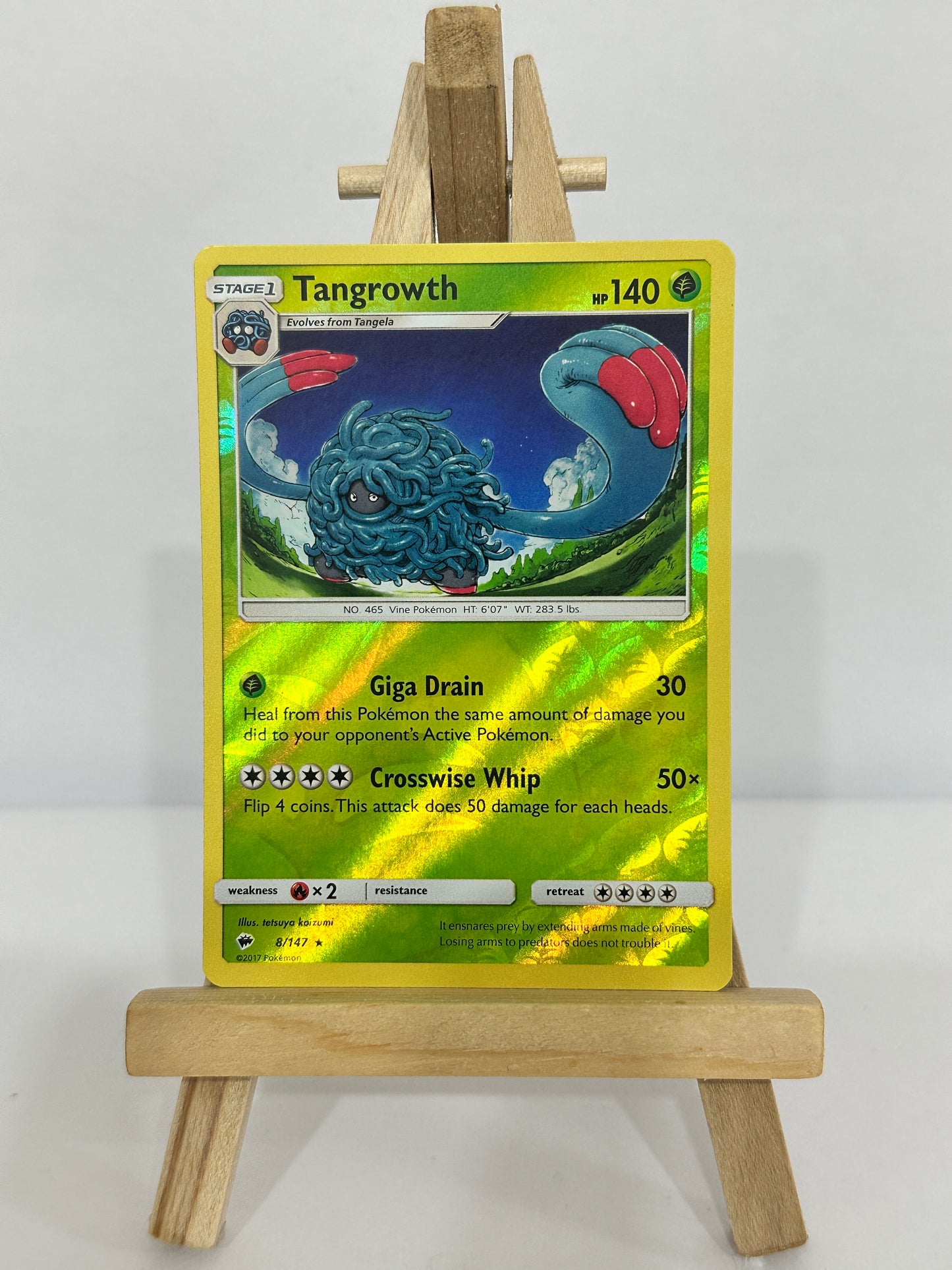 Tangrowth (SM Burning Shadows) Reverse Holos