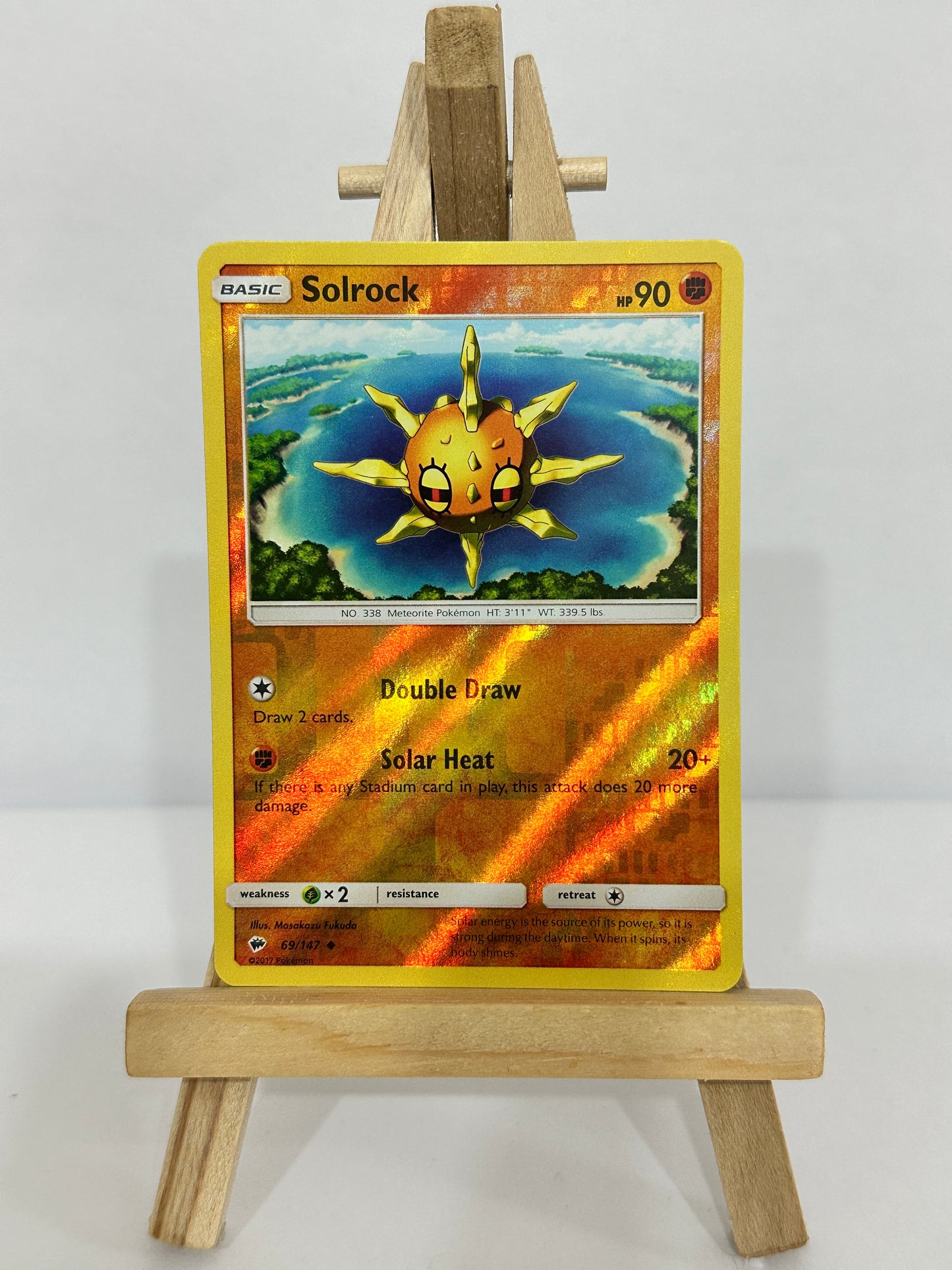 Solrock (SM Burning Shadows) Reverse Holos