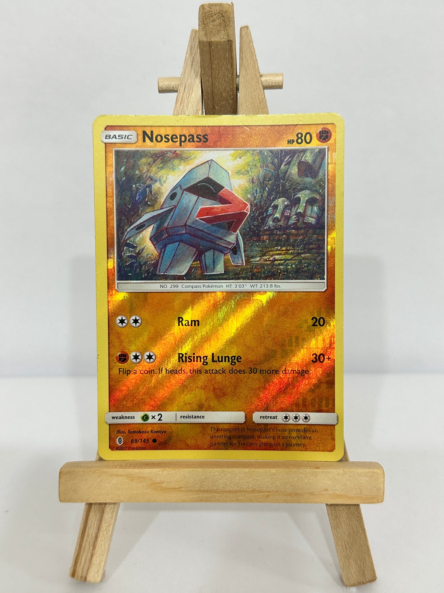 Nosepass (SM Guardians Rising) Reverse Holo