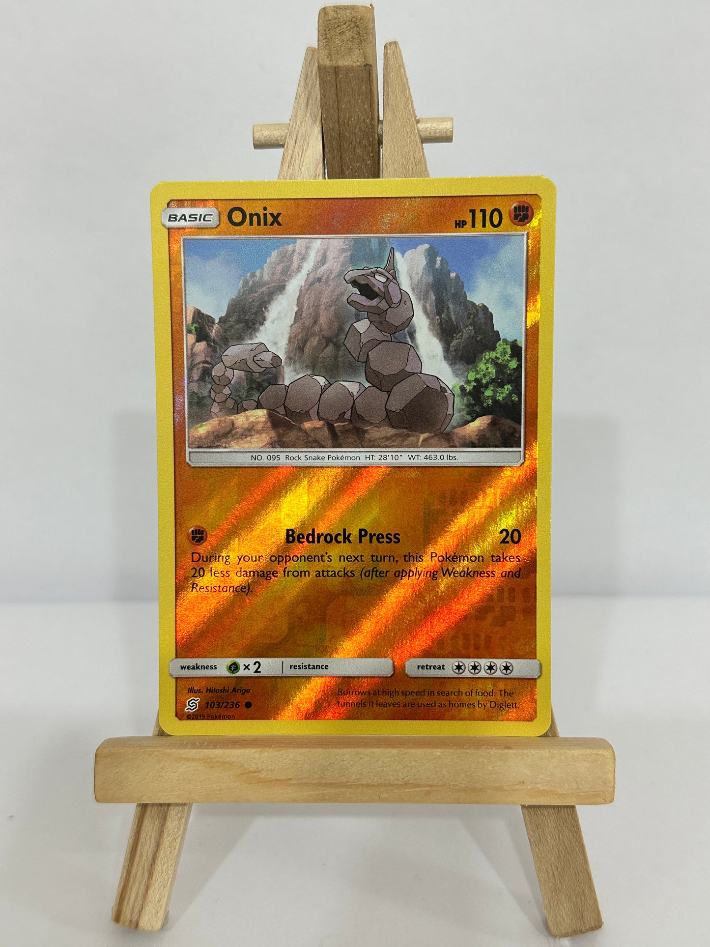 Onix (SM Unified Minds) Reverse Holo