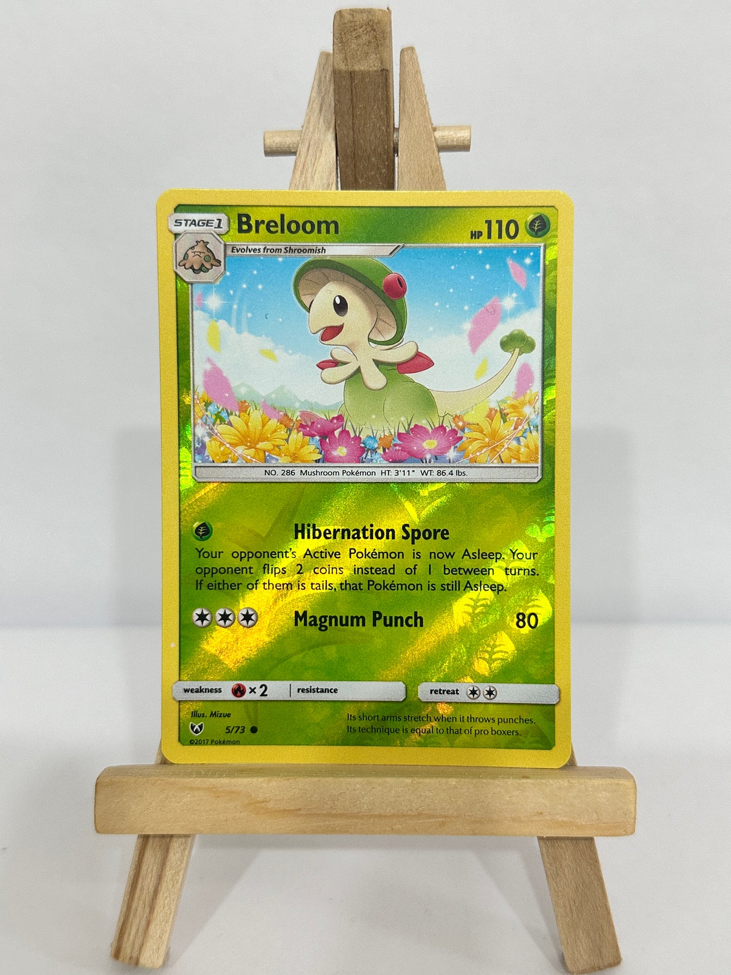 Breloom (SM Shining Legends) Reverse Holo