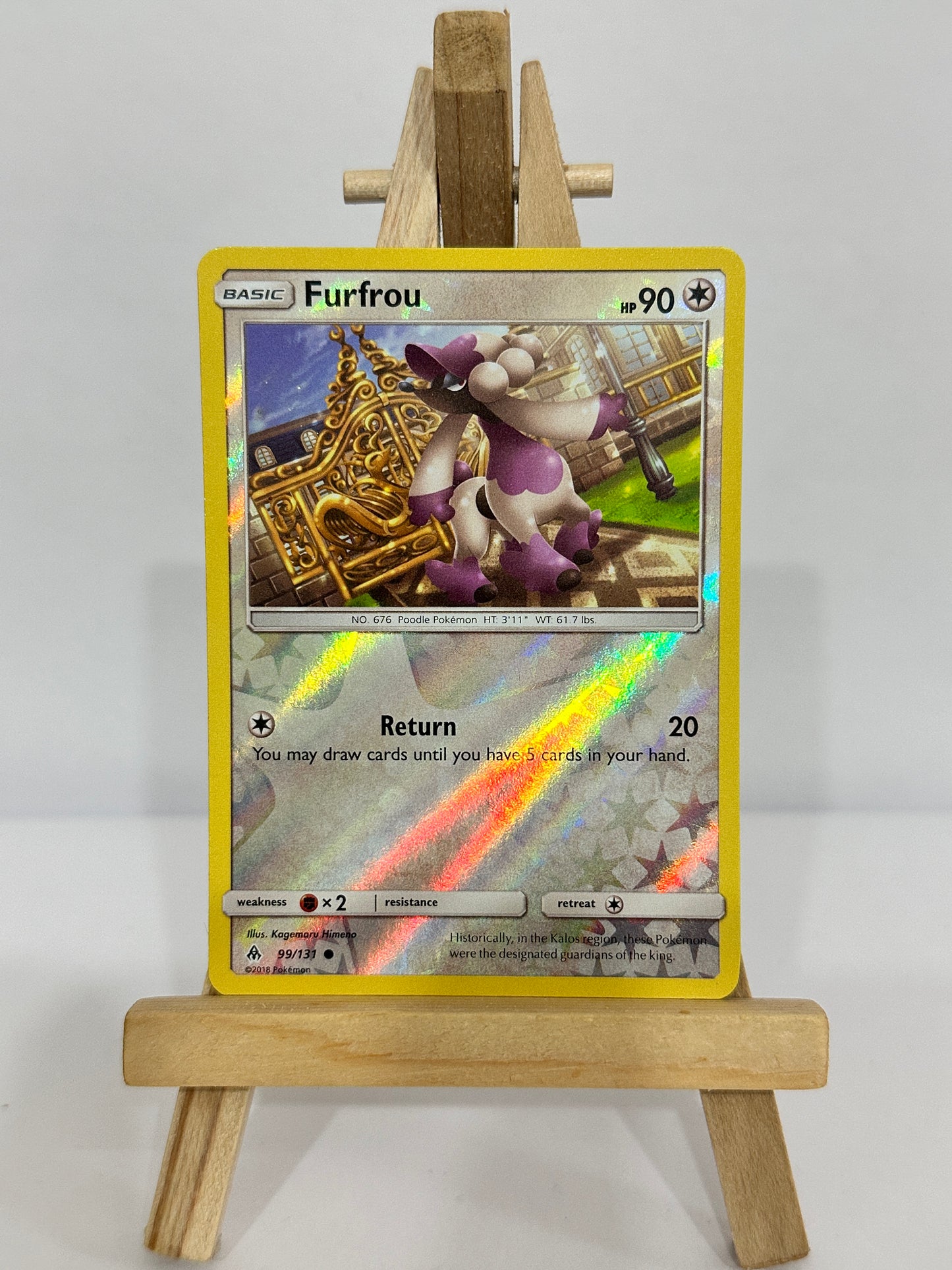 Furfrou (SM Forbidden Light) Reverse Holo