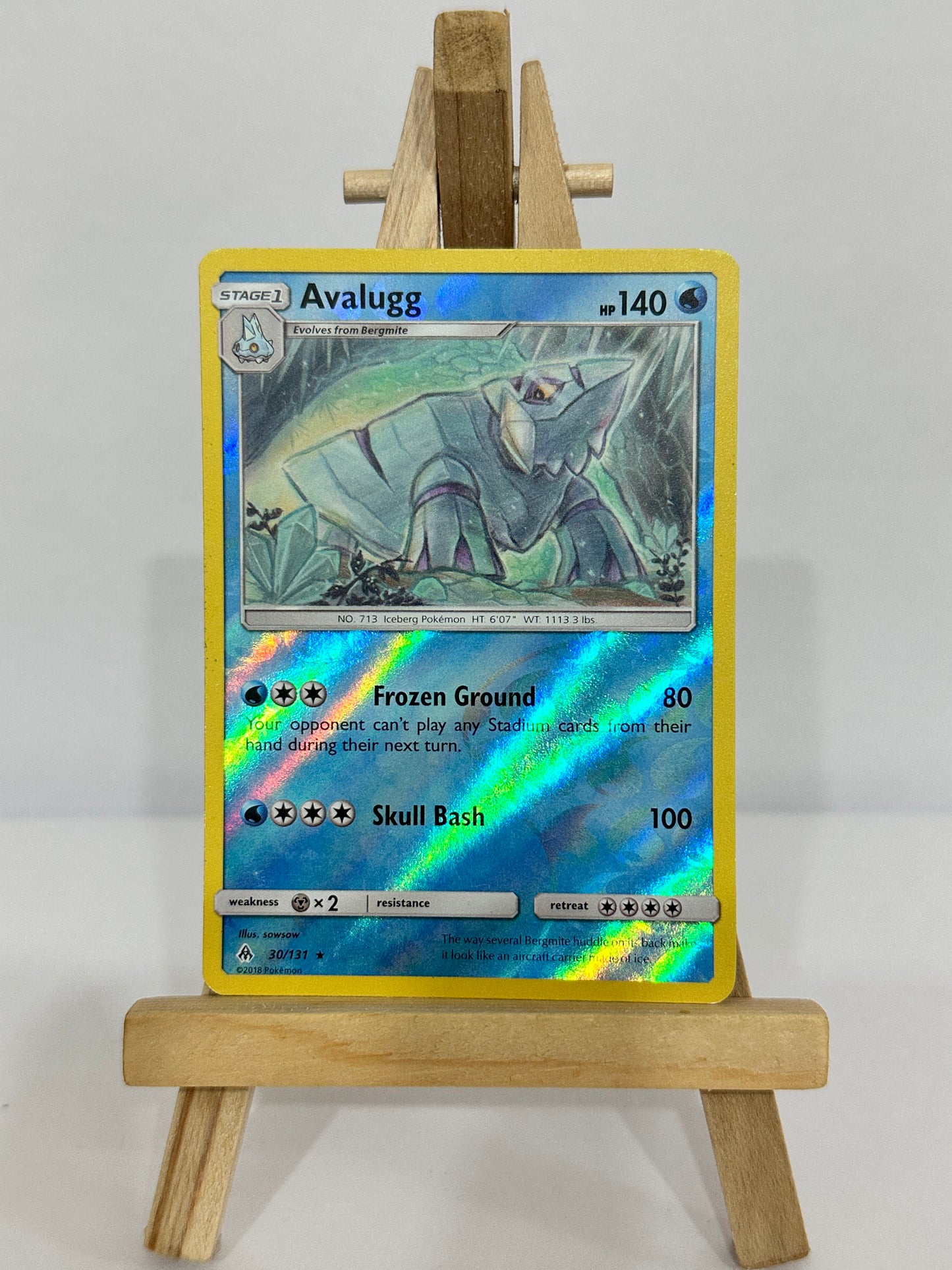 Avalugg (SM Forbidden Light) Reverse Holo