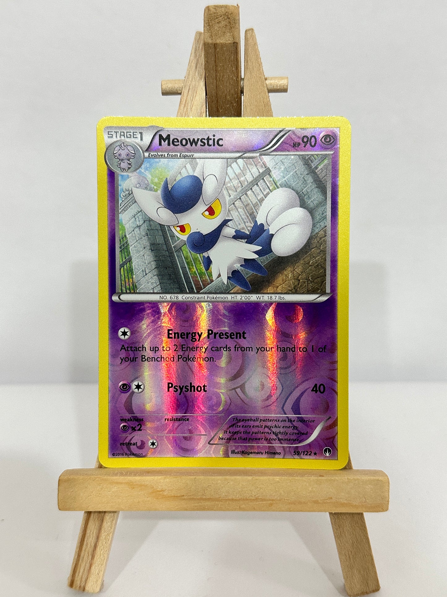 Meowstic (XY Breakpoint) Reverse Holo