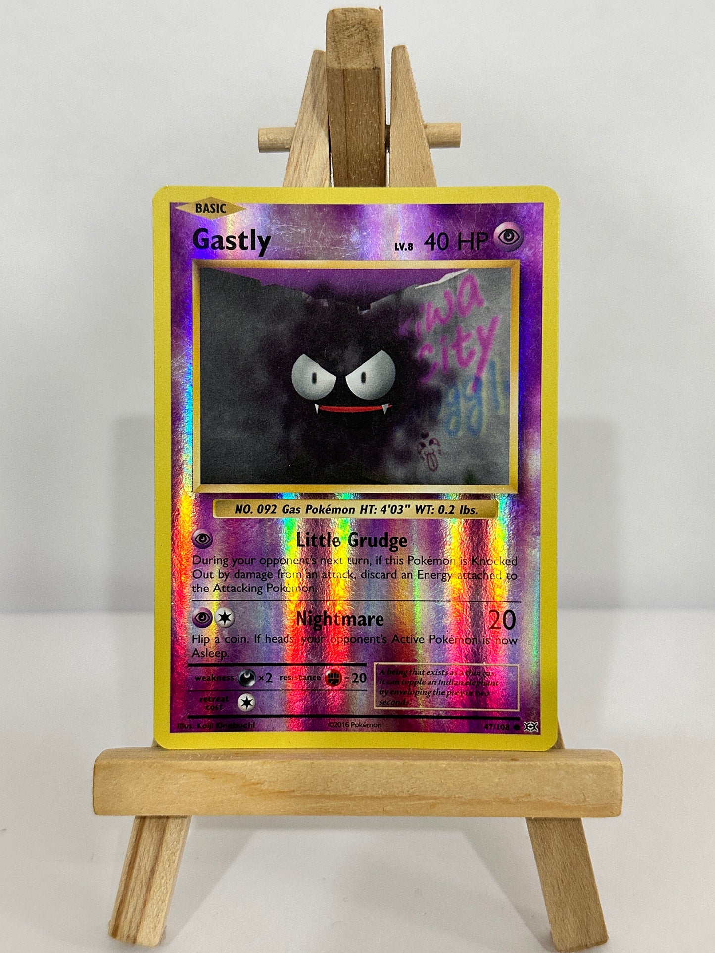 Gastly (XY Evolutions) Reverse Holo