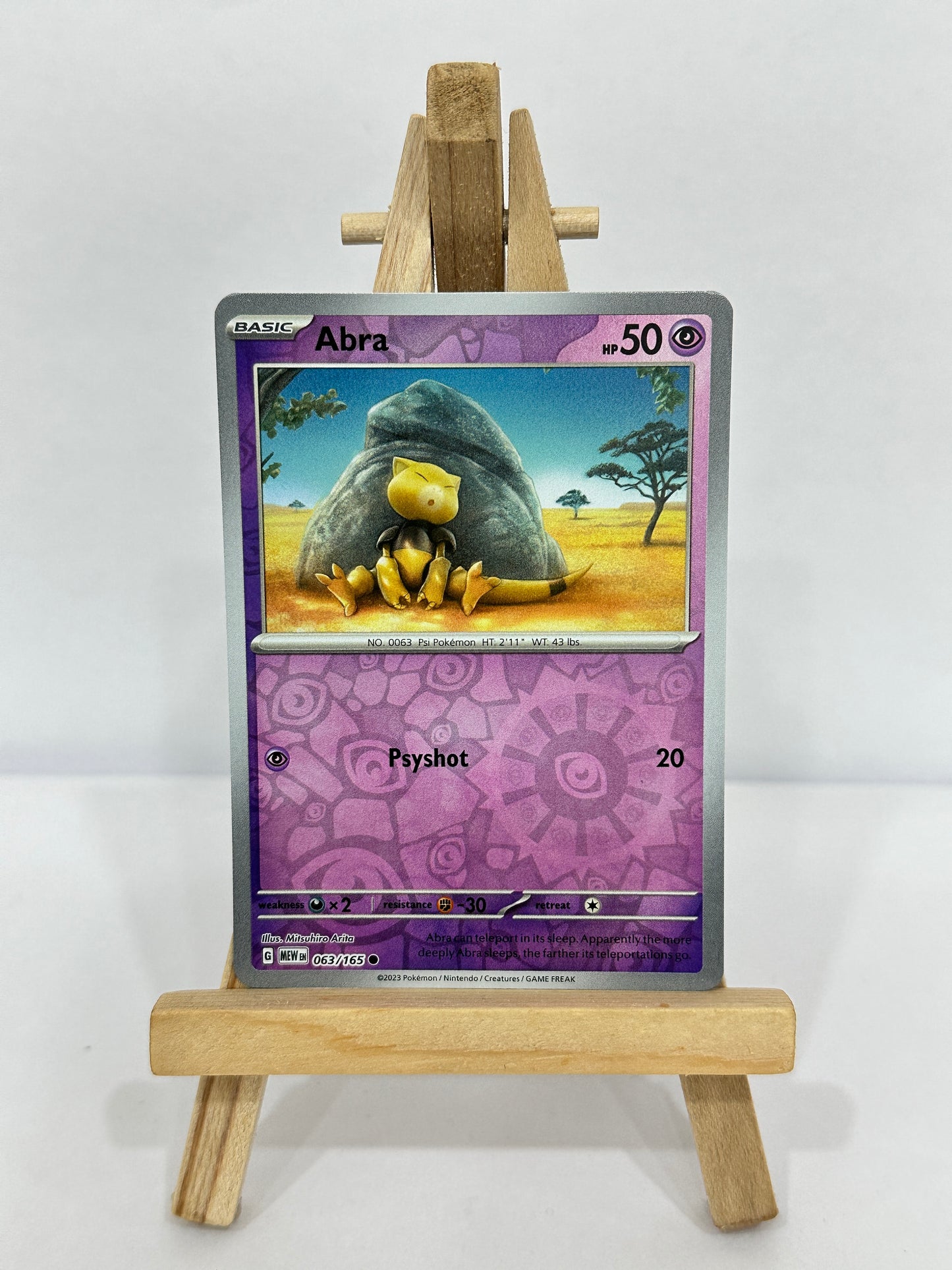 Abra (SV 151) Reverse Holo